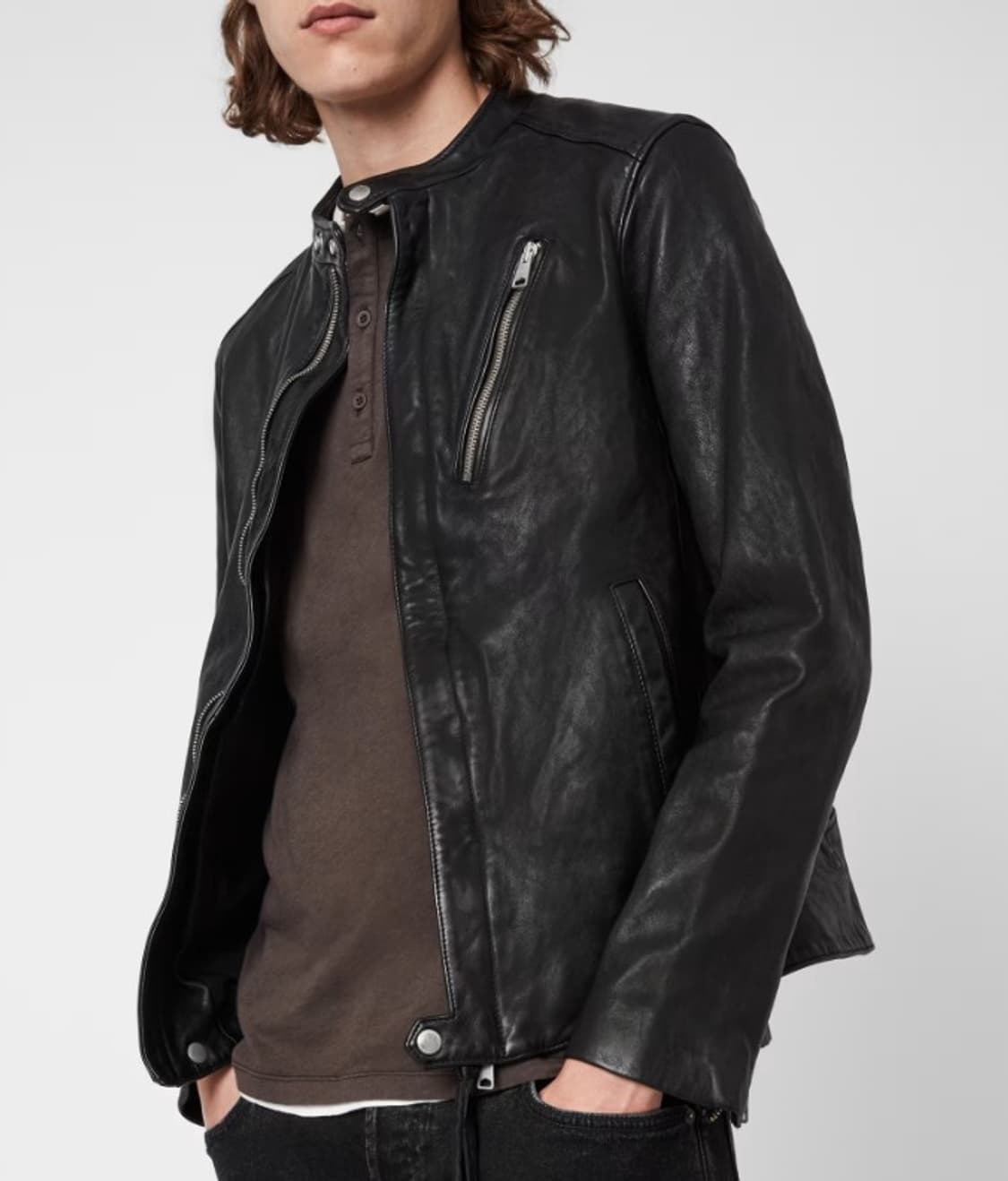 올세인츠 플로이드 가죽  자켓  상품이미지8