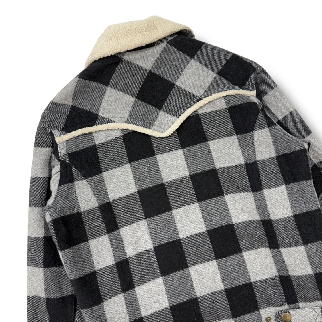 리바이스 체크 셰르파 자켓 r1822  상품이미지4