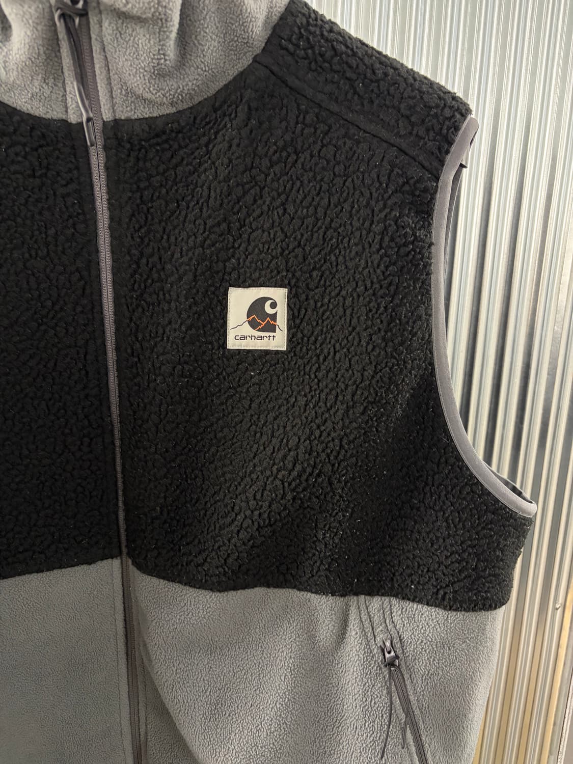 Carhartt fleece vest M 상품이미지3