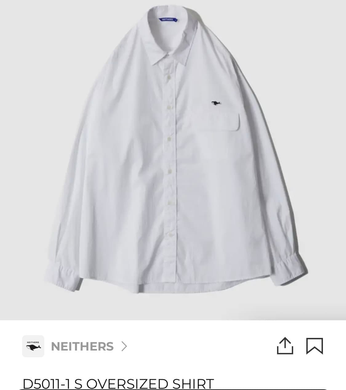 네이더스 오버사이즈 셔츠 4 상품이미지3