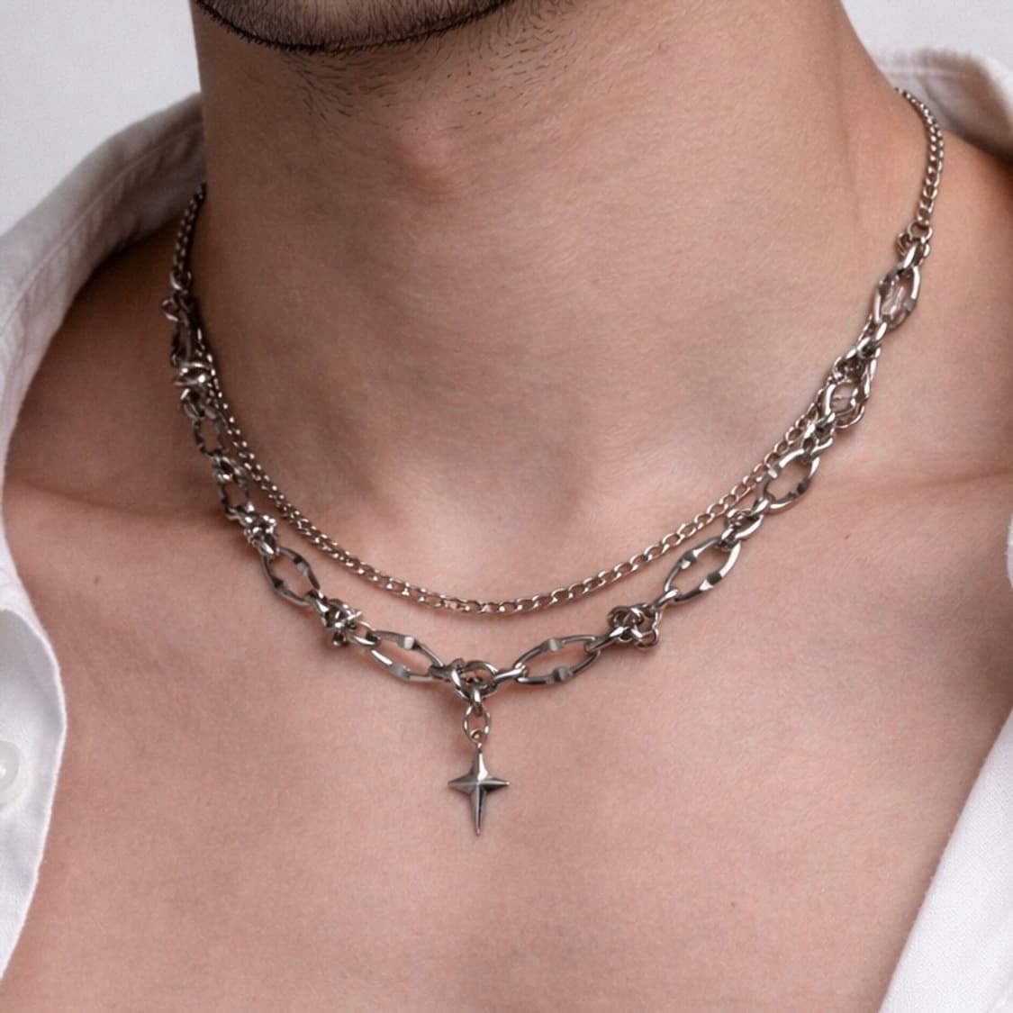 레이어드 목걸이 상품이미지2