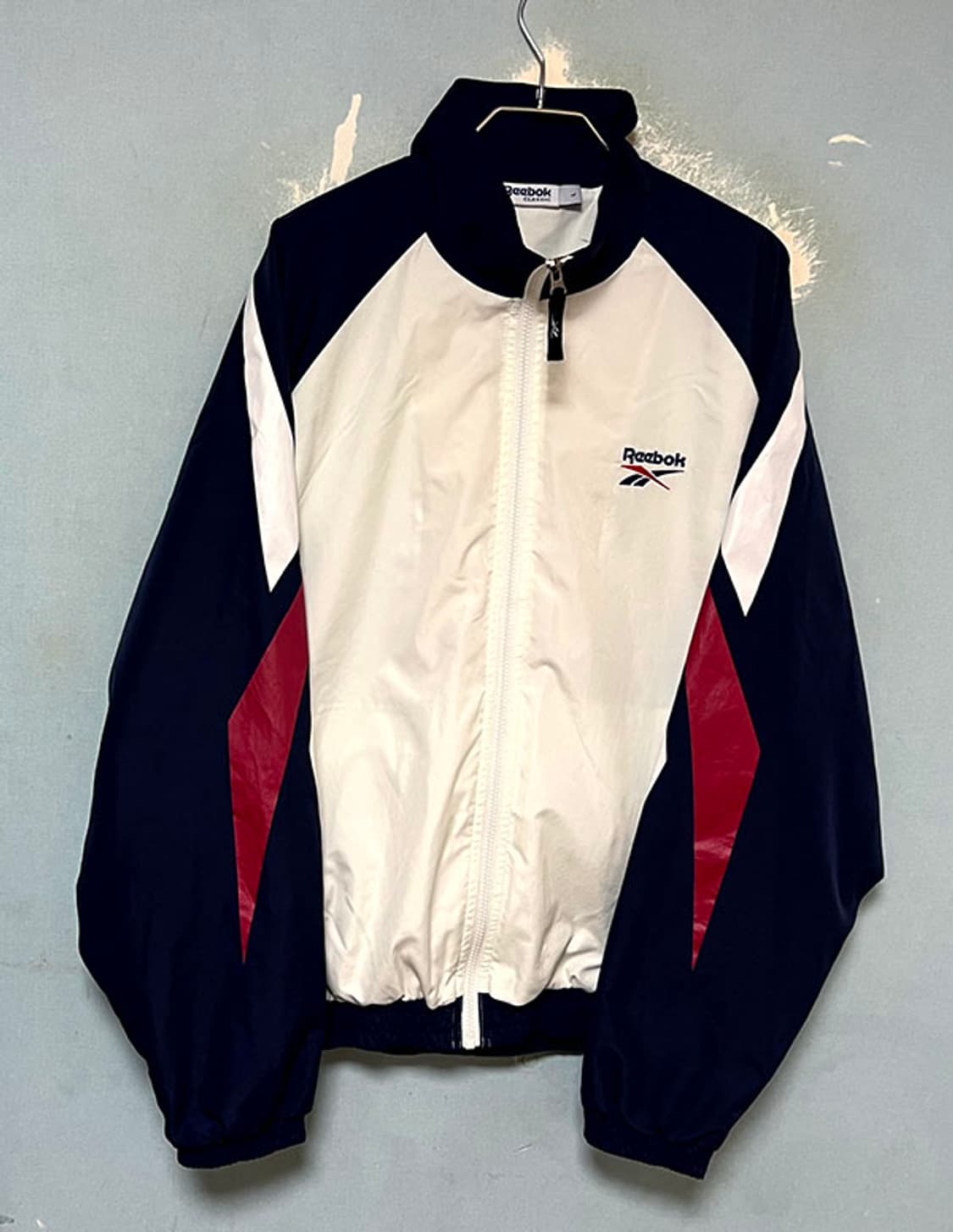 리복x크리틱 클래식 남자 바람막이 춘추 트랙자켓 오버핏 L 100-105 상품이미지1