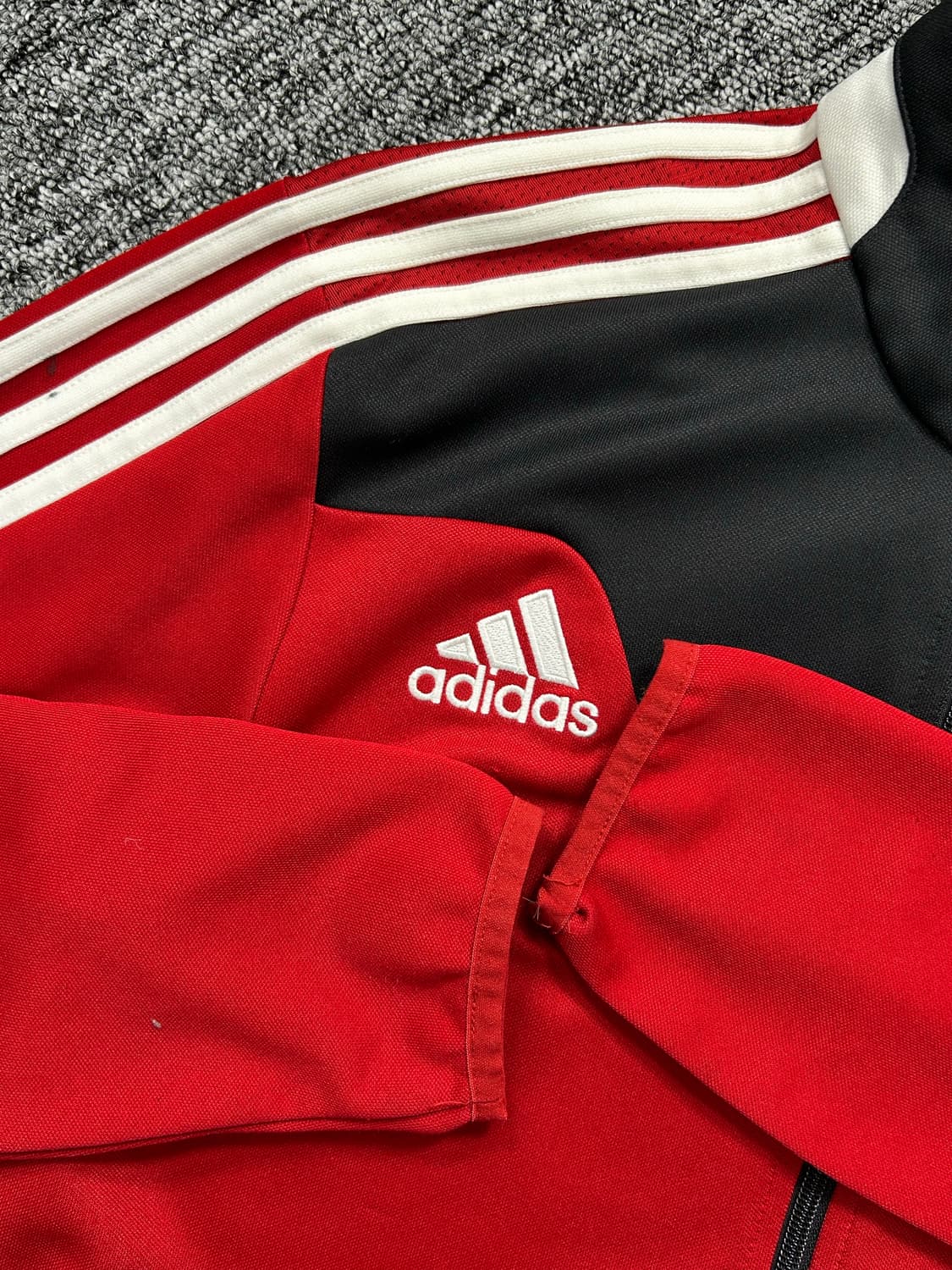 아디다스 이큅먼트 레드 트랙탑 져지 L 상품이미지6