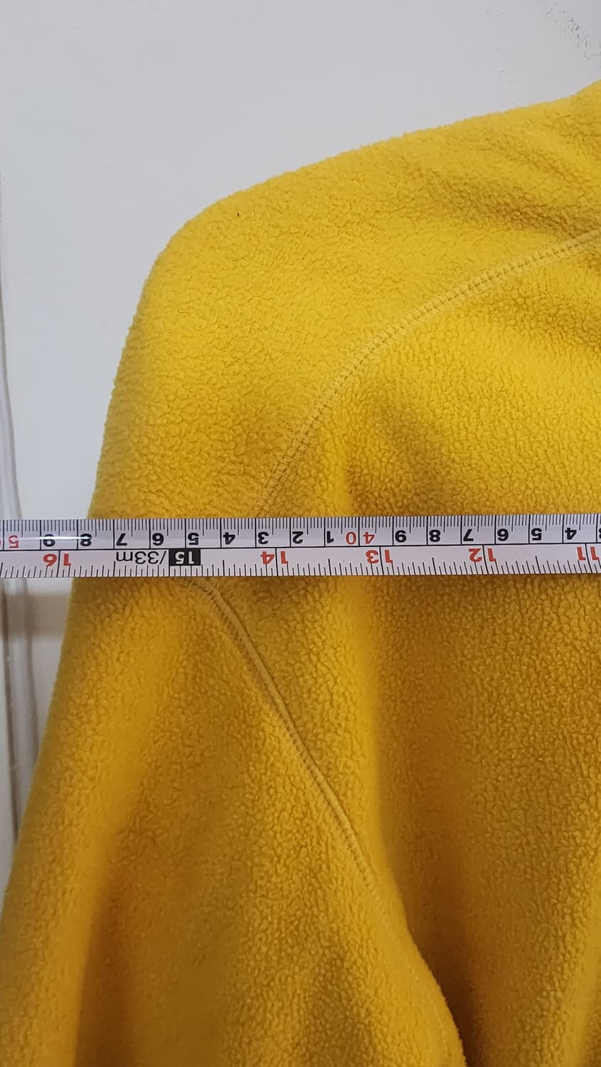 일본 휠라 노랑 플리스 FREE 상품이미지5