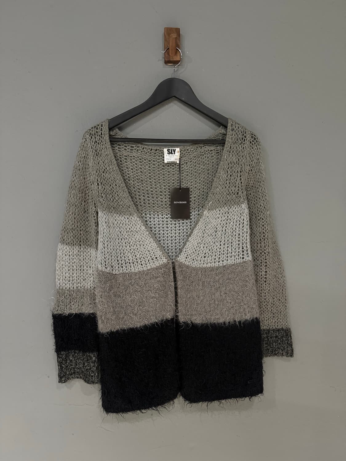 Sly hairy texture stripe cardigan 상품이미지5