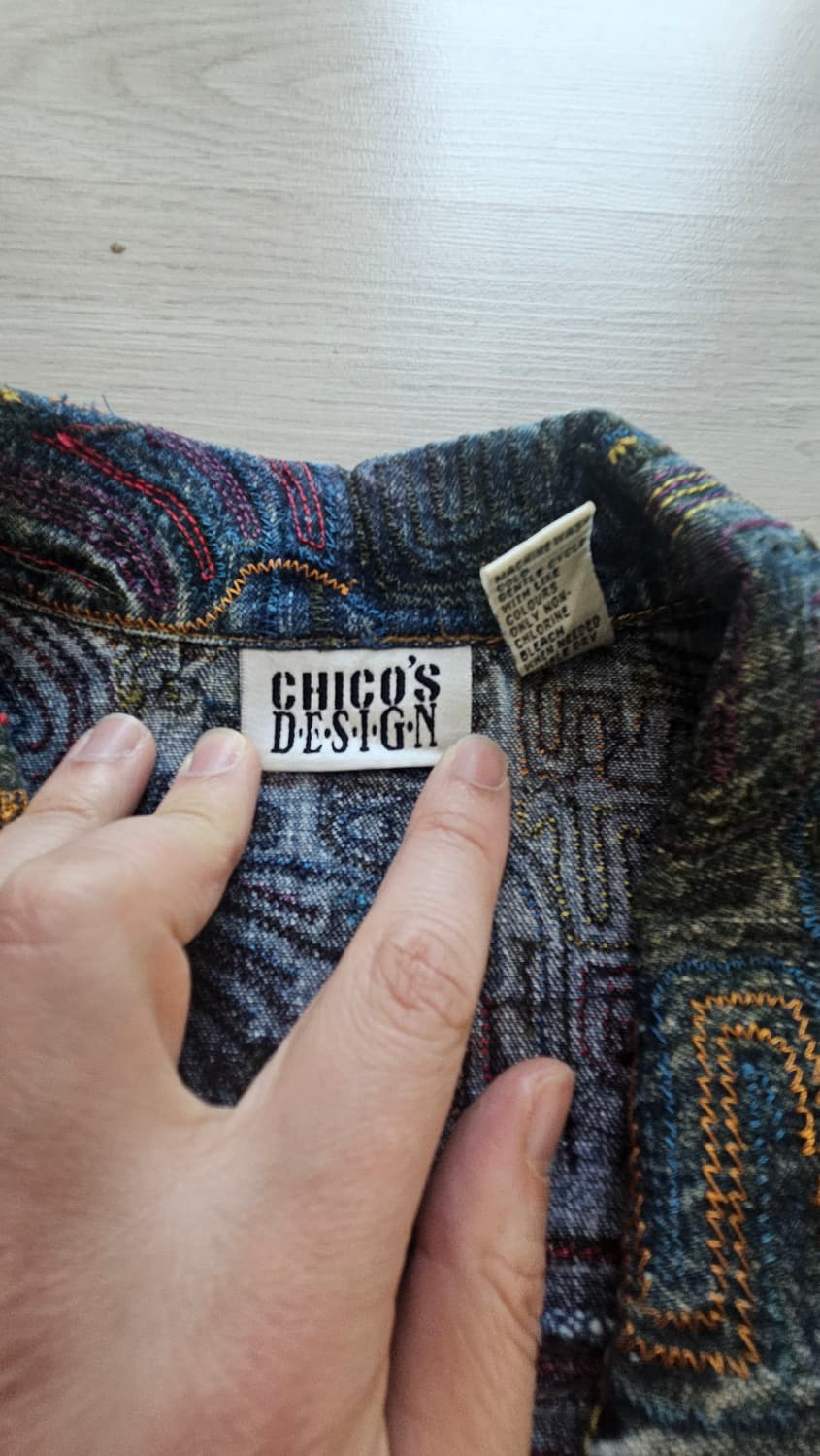 Chuico 자수 청자켓 상품이미지3