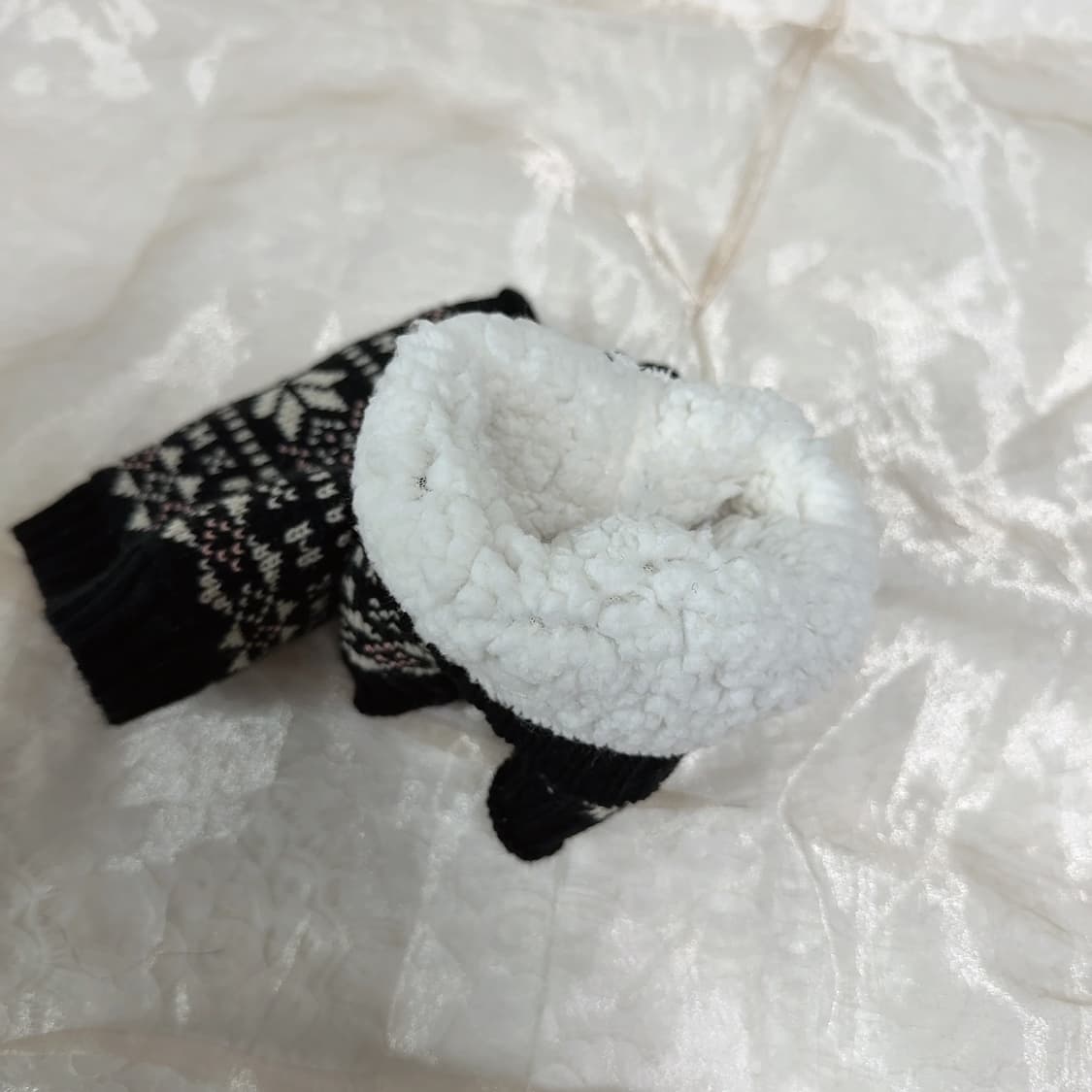 빈티지 코위찬 기모 발토시 레크워머 상품이미지2