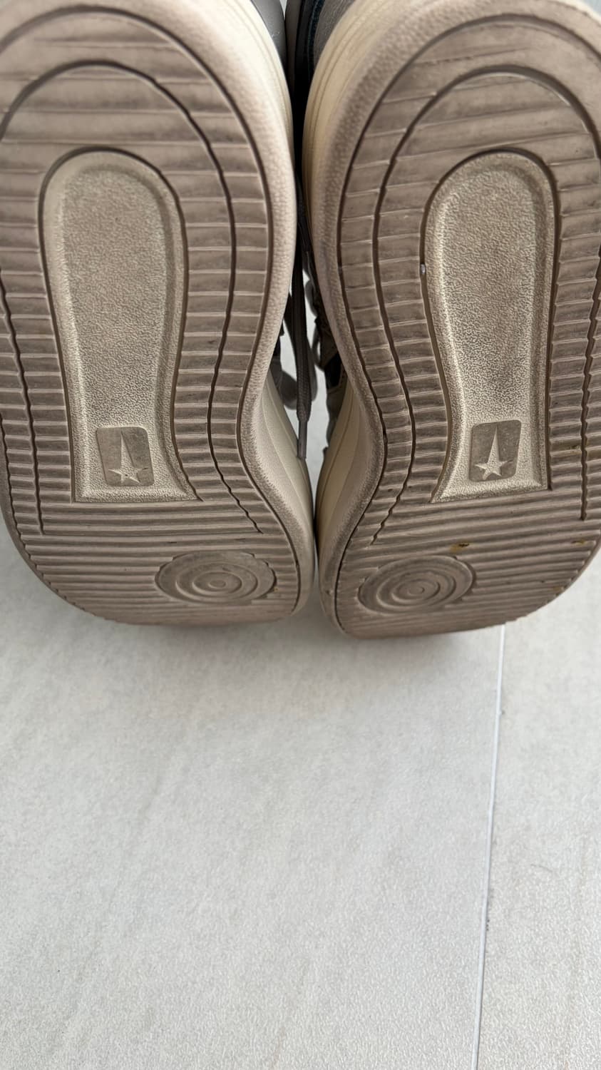 릭오웬스 다크쉐도우x컨버스 터보웨폰 펠리칸 260 상품이미지6