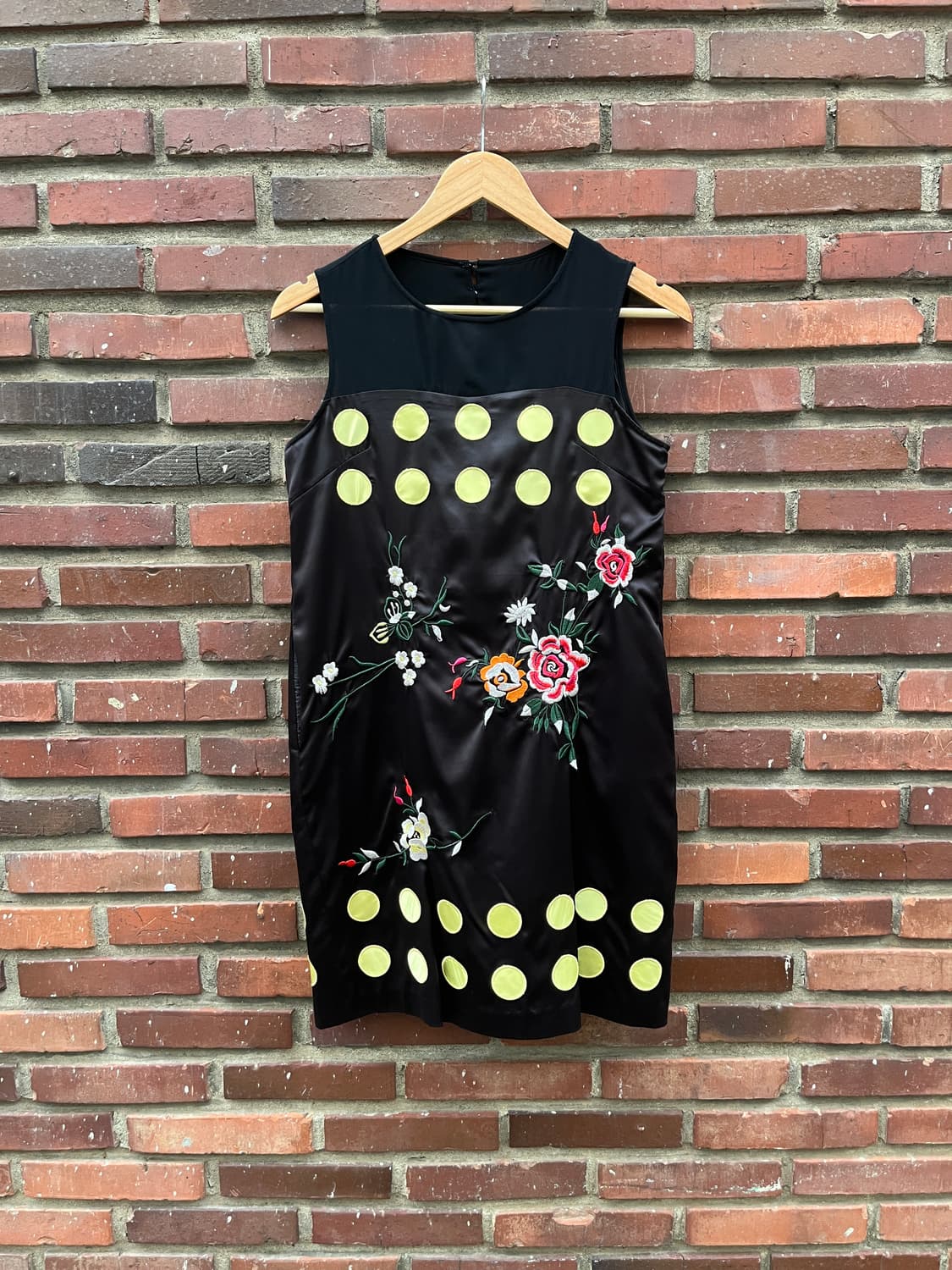 모스키노 실크 자수 원피스 상품이미지1