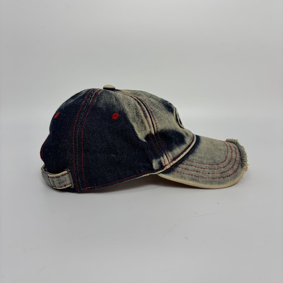 디젤 c-세이몬 트리티드 데님 볼캡 모자 상품이미지5