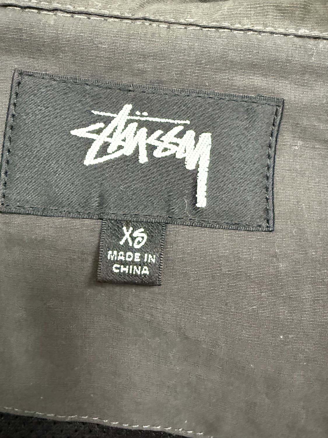 stussy 스투시 웨이브 다이 비치 쉘 자켓 블랙 XS 상품이미지4