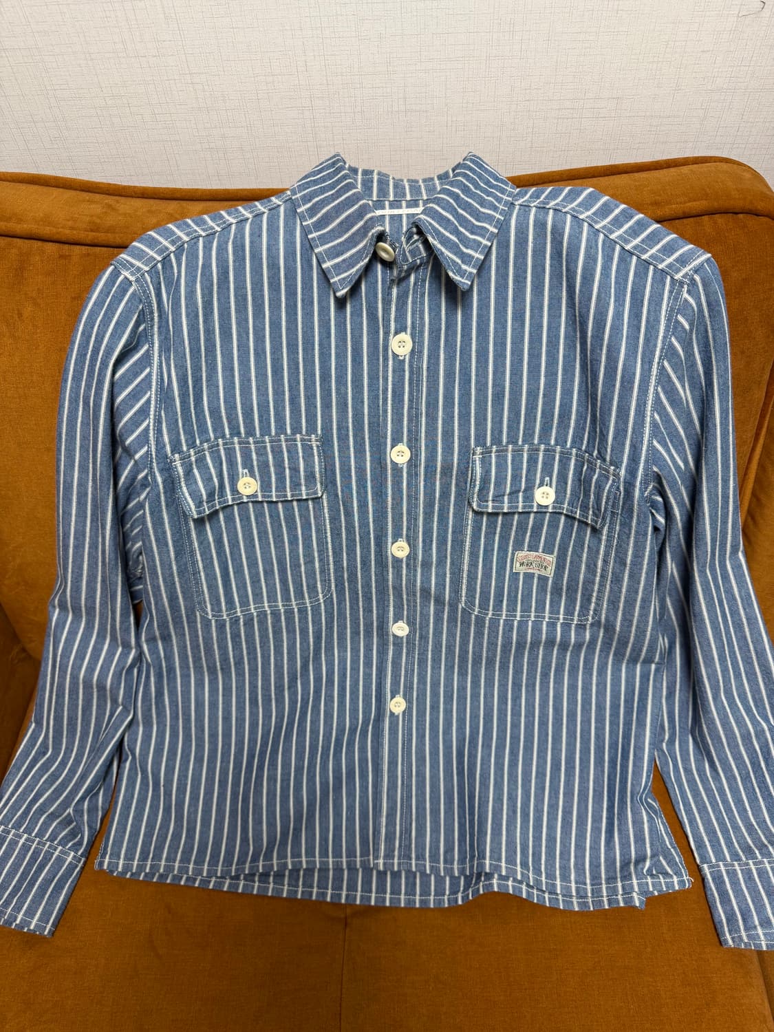 스투시 아워레가시 샴브레이 컨트리 셔츠 상품이미지2