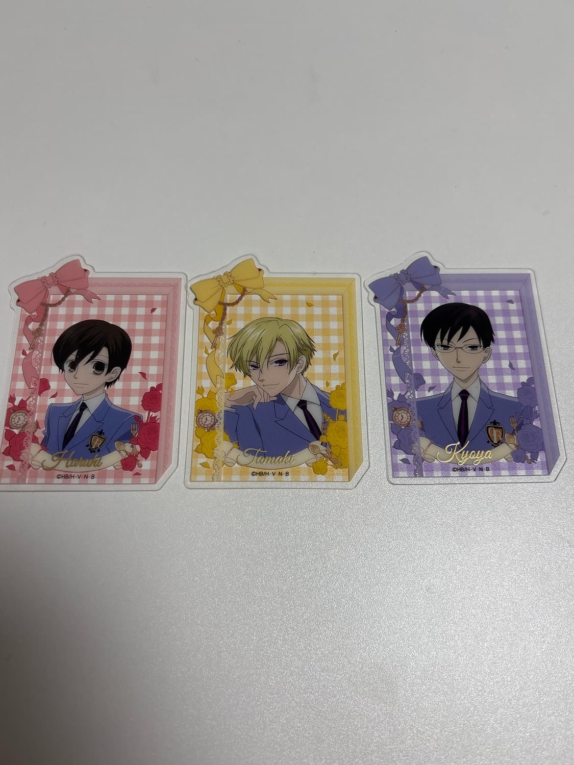 오란고교 사교클럽 클리어 포토카드 일괄 판매 상품이미지1