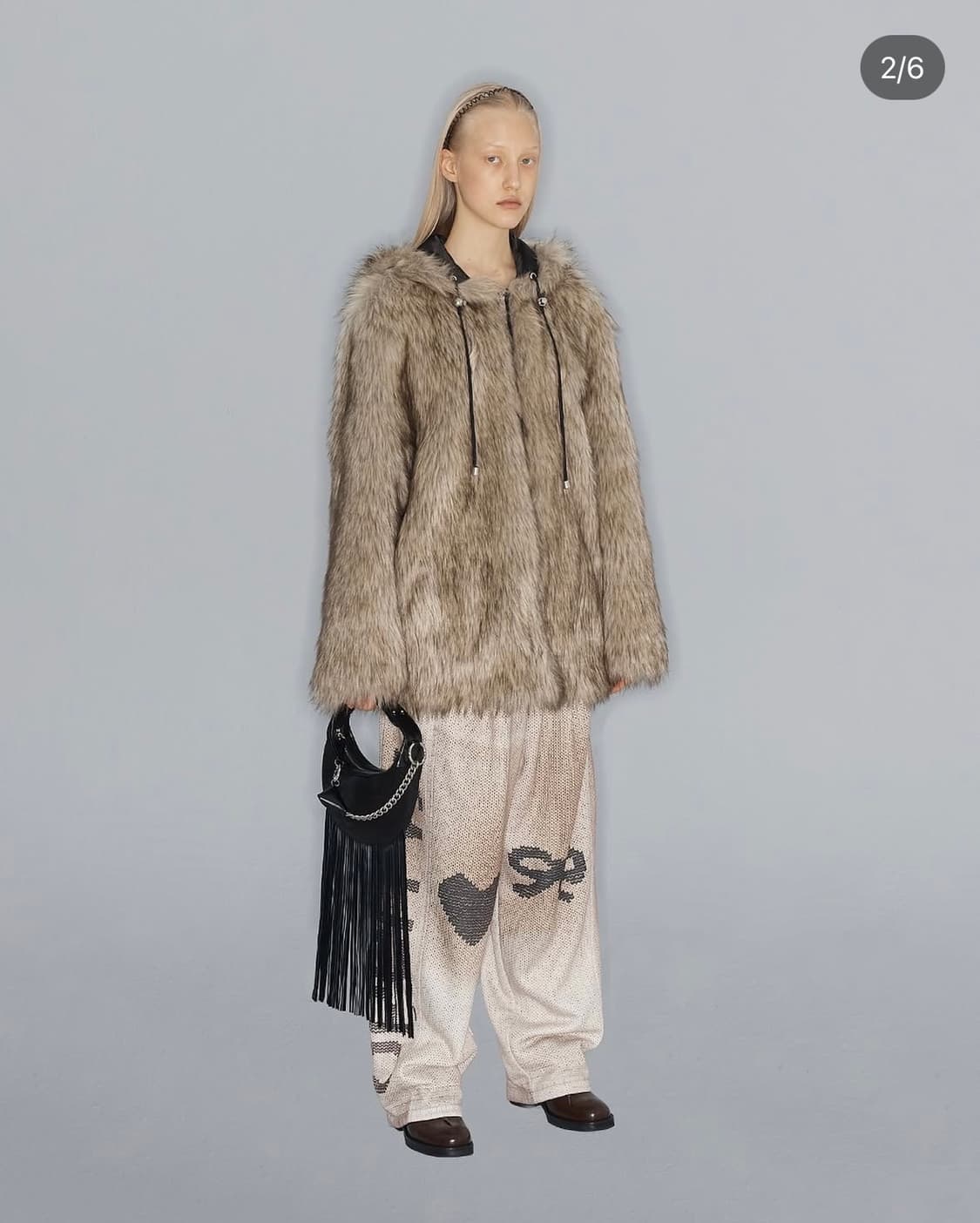 오픈와이와이 리버시블 퍼 후드  상품이미지2