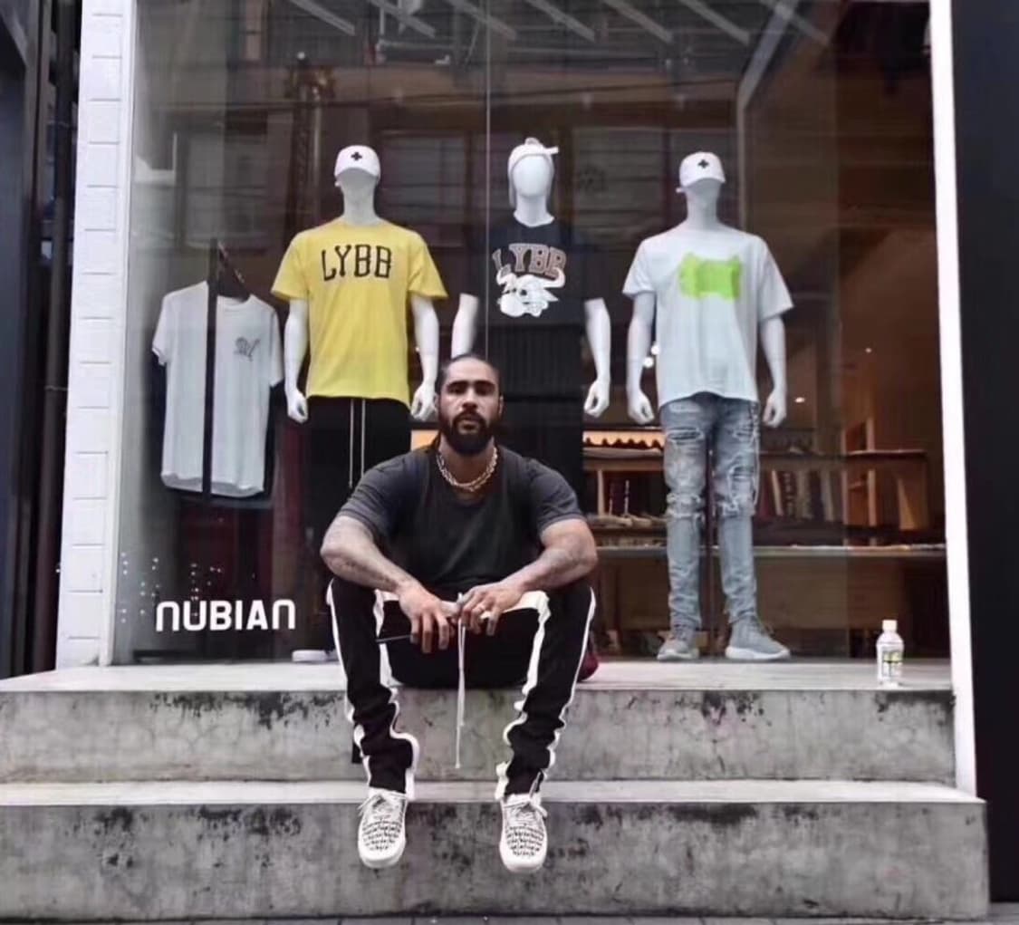 Fog 스타일 사이드라인 트랙팬츠 블랙 L사이즈 (32)택포 4만 상품이미지1