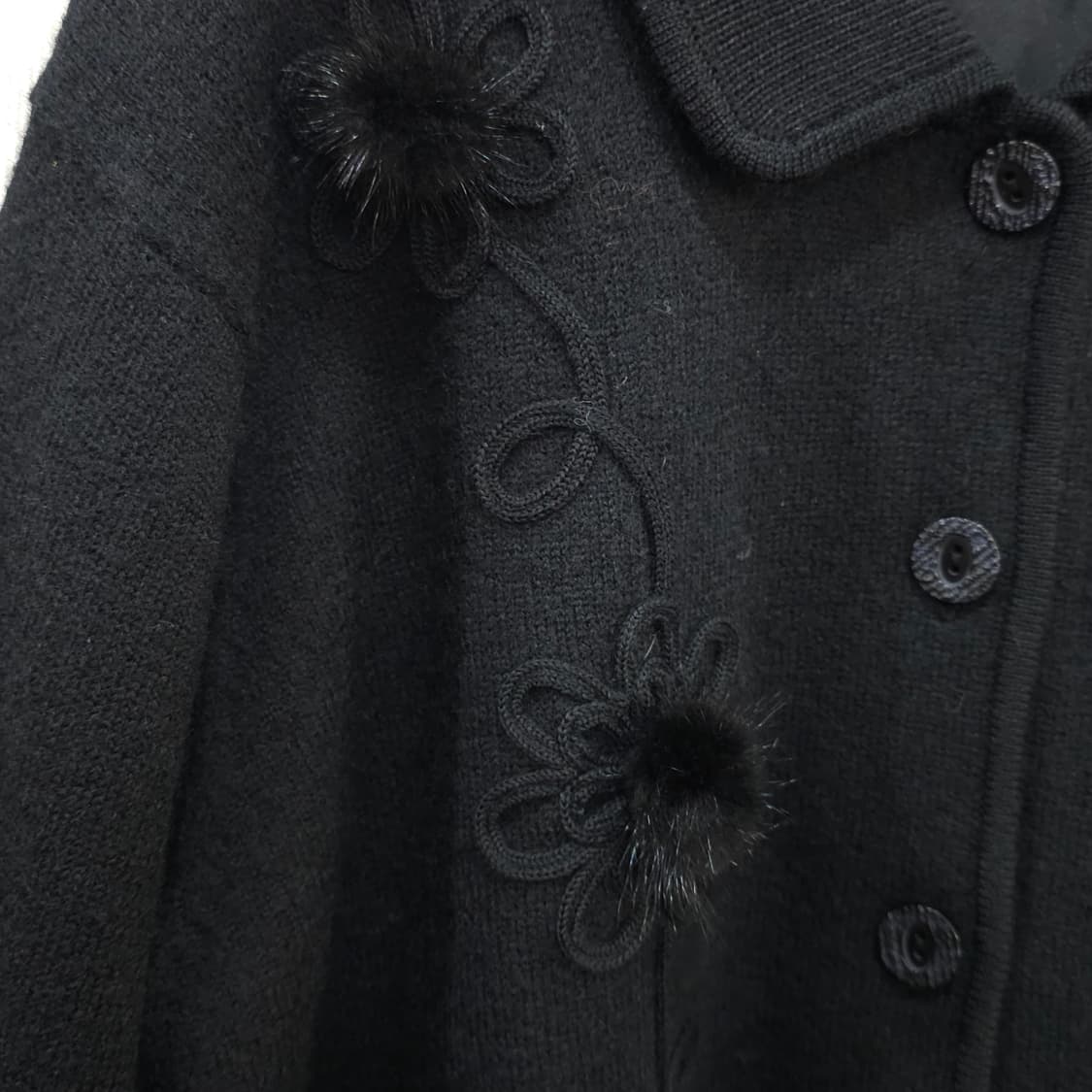 일본 SANPIGALLE 가디건 니트 스웨터- 우먼L 상품이미지3