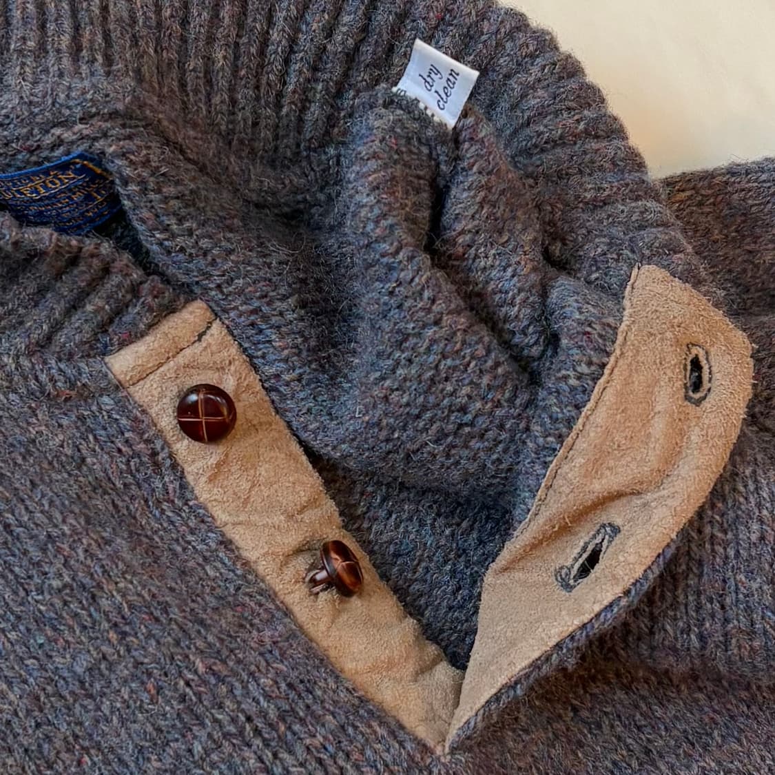 60s USA PENDLETON 숄칼라 울 스웨터(M /102-105) 상품이미지7