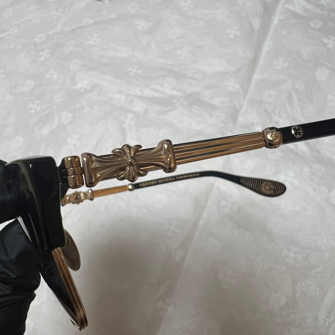 크롬하츠 보넨노이슈어1 블랙골드 선글라스 새제품 판매합니다 상품이미지7