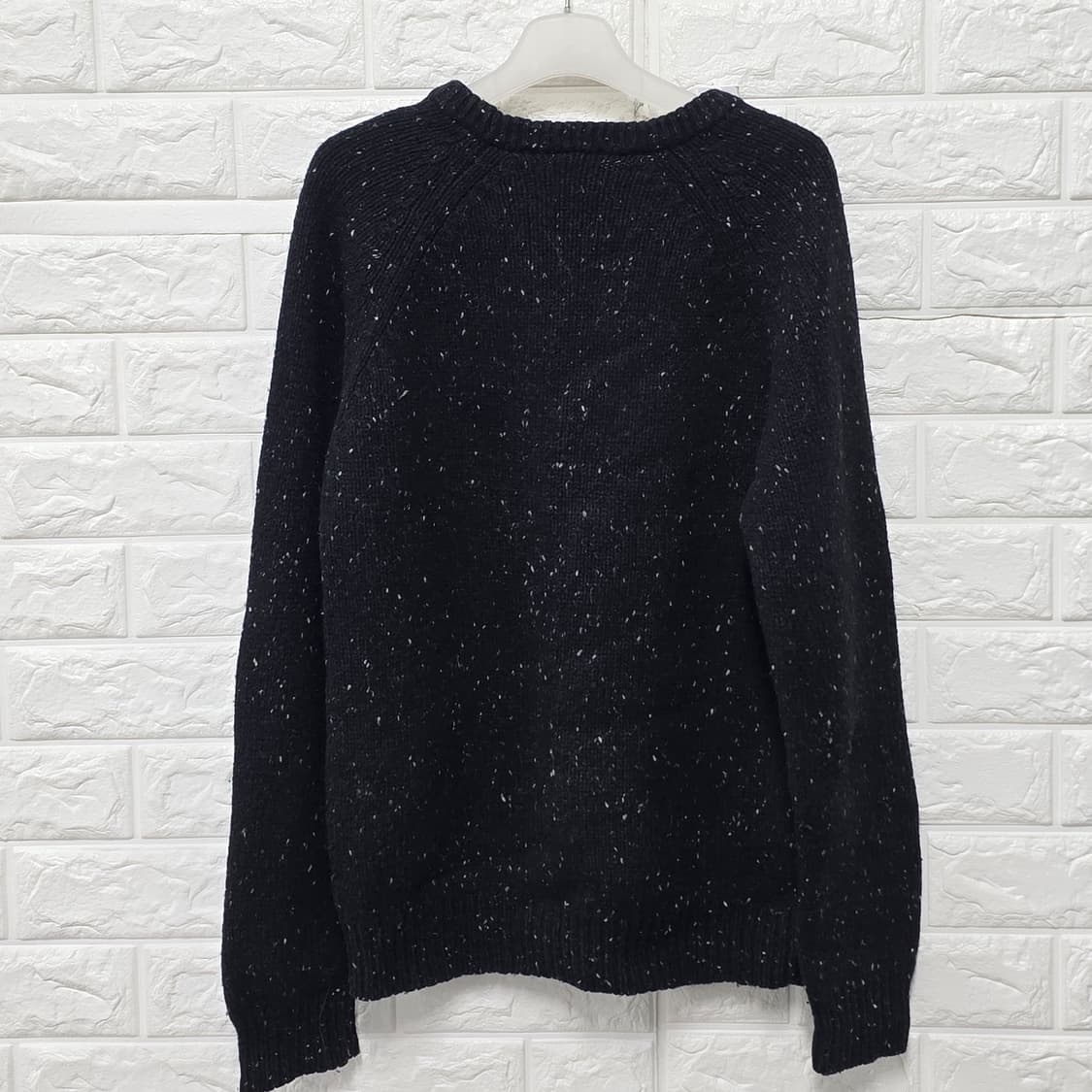 택포_ 칼하트 앵글리스틱 스웨터 블랙 S 상품이미지4