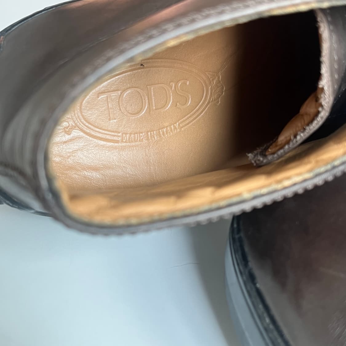 Tod’s Leather desert boots ( 9 ) 상품이미지8