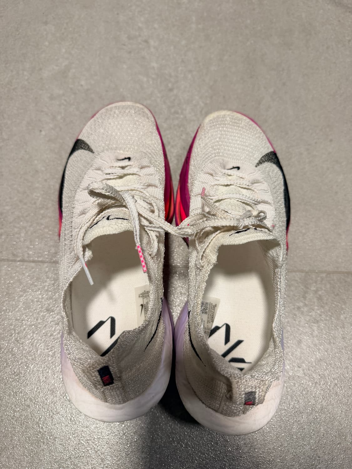 나이키 에어 줌 알파플라이 넥스트% 3 하이퍼 핑크 상품이미지4