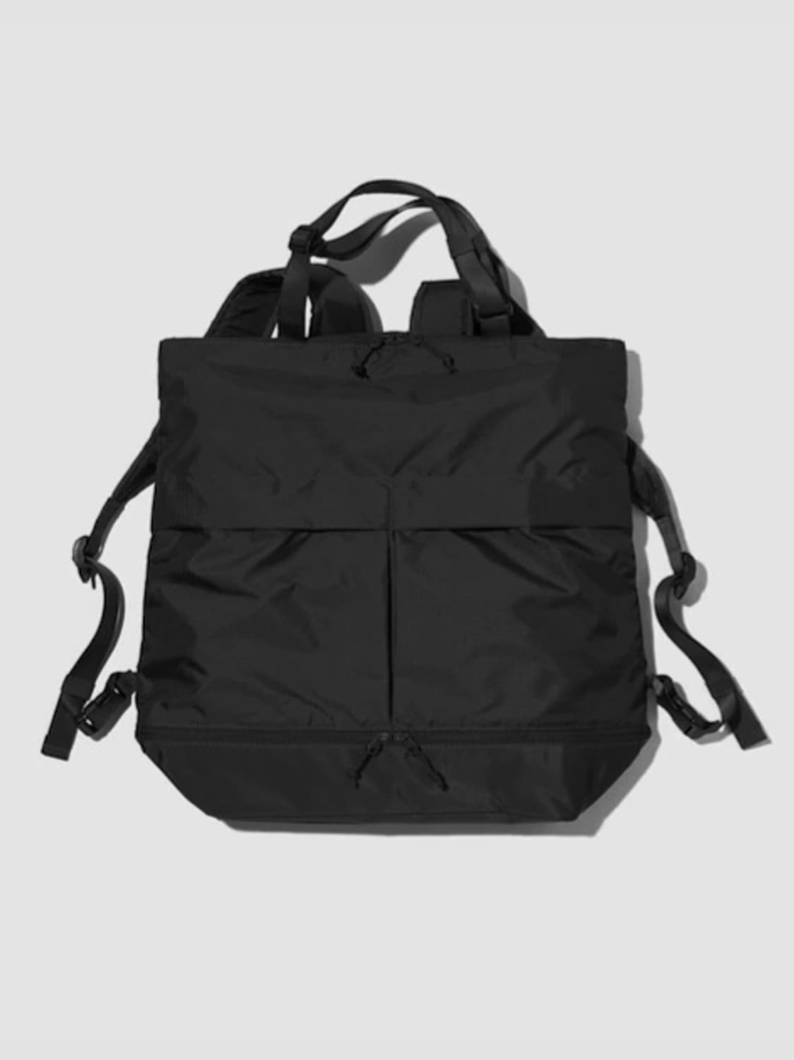 (새상품) 유니클로 유틸리티2WAY백 블랙 상품이미지3