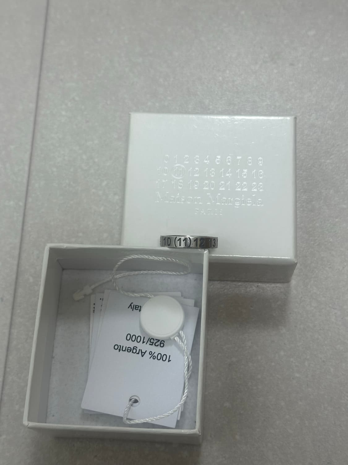 메종 마르지엘라 반지 정품 SI8UQ0001 (박스포함) 상품이미지1