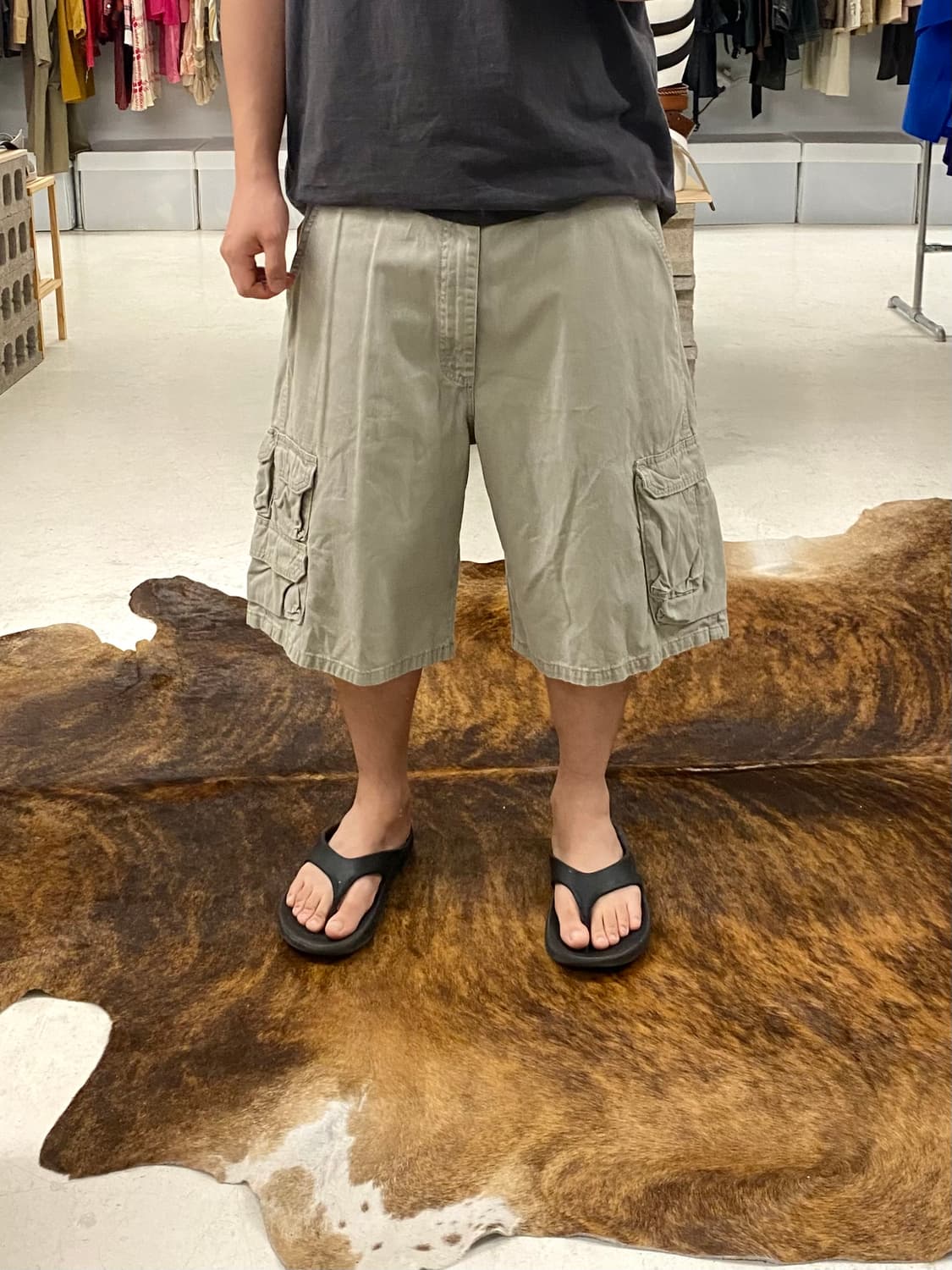 WRANGLER double cargo bermuda pants 버뮤다 상품이미지1