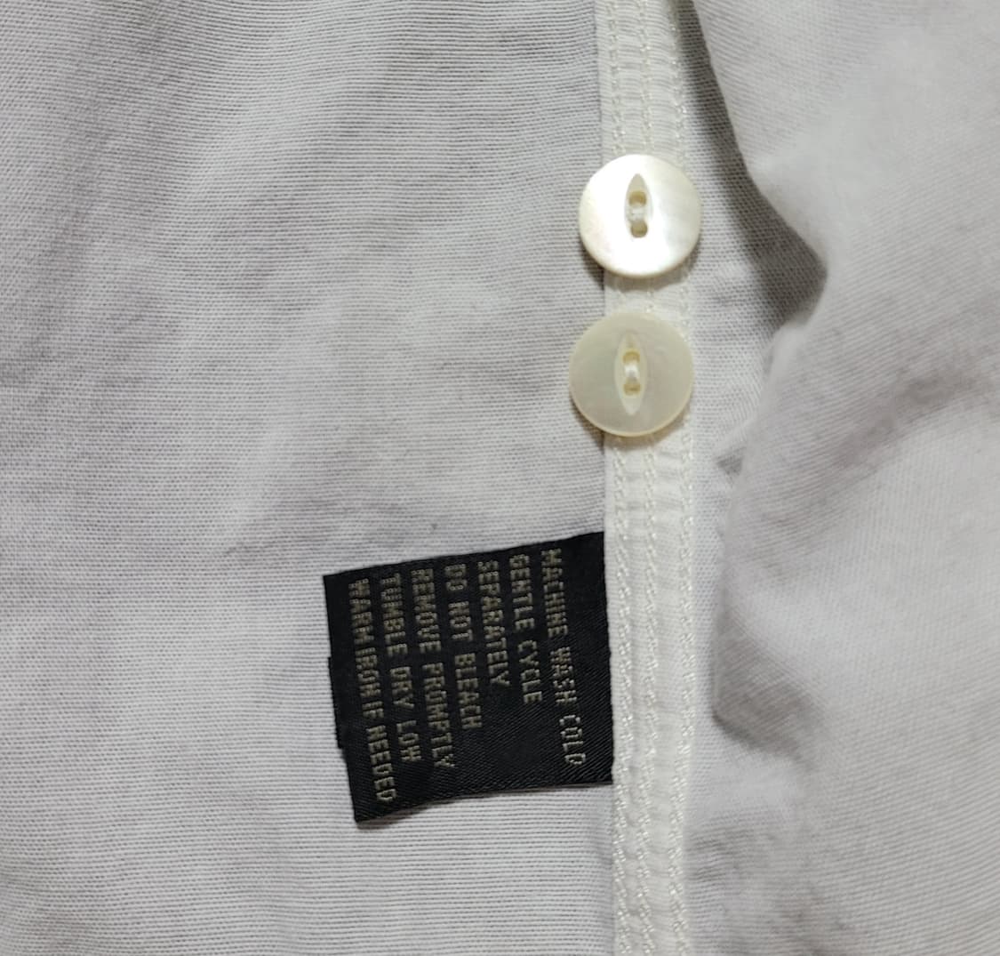 RRL (포켓이염) 연아이보리 면남방(XL) 상품이미지10