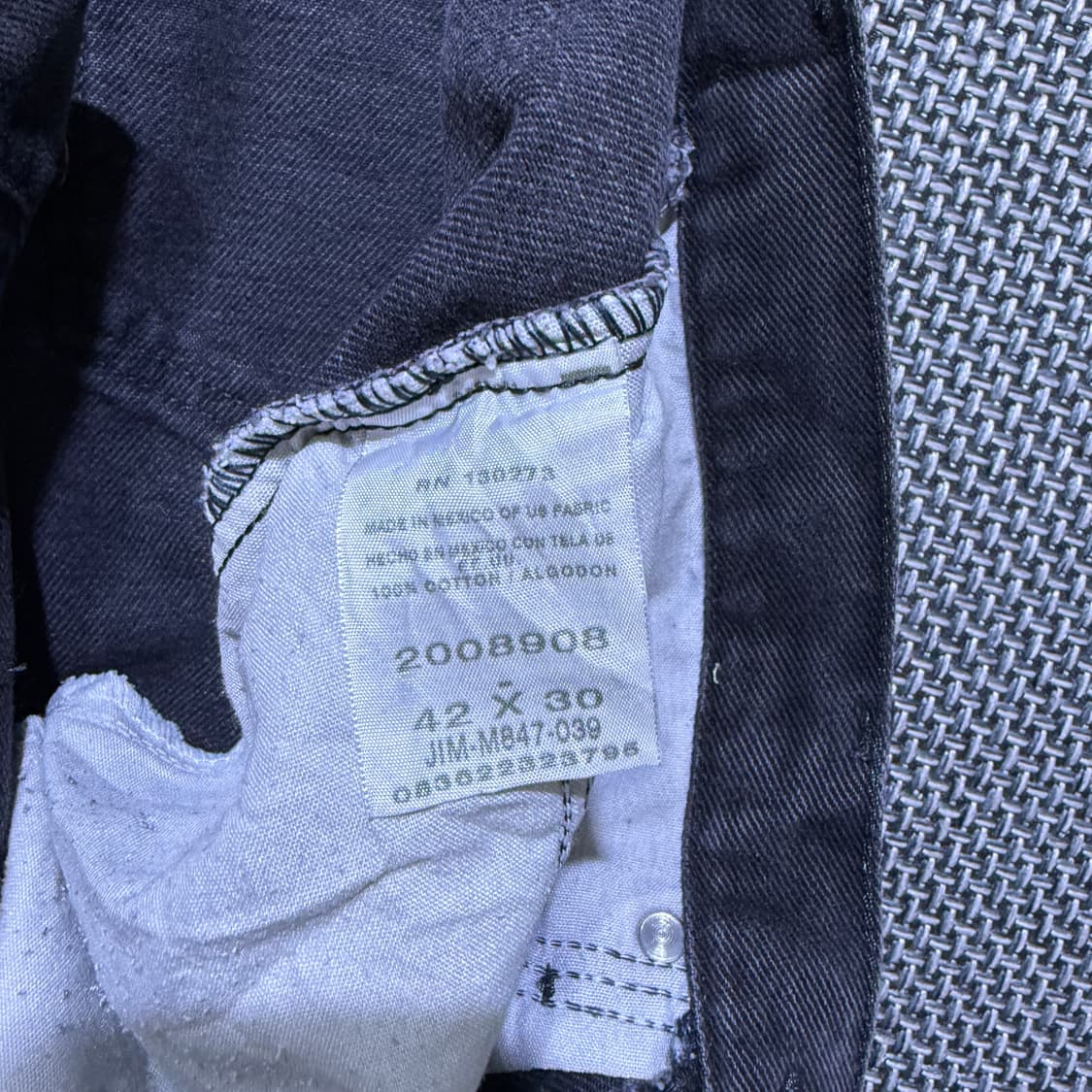 빈티지 LEE 블랙 진(33 / kold_7844) 상품이미지5