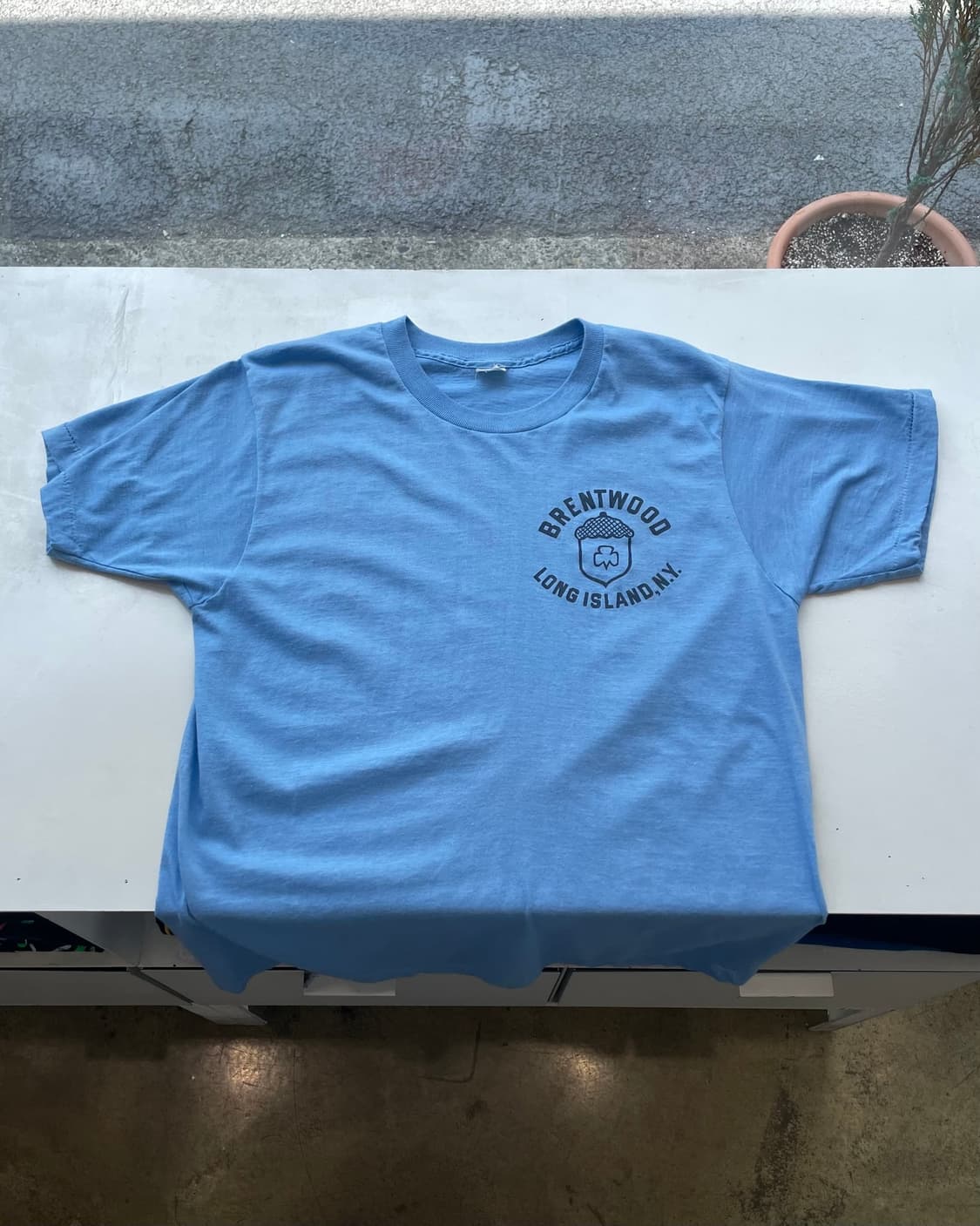 80‘s USA “Brentwood” T-shirt L 상품이미지5
