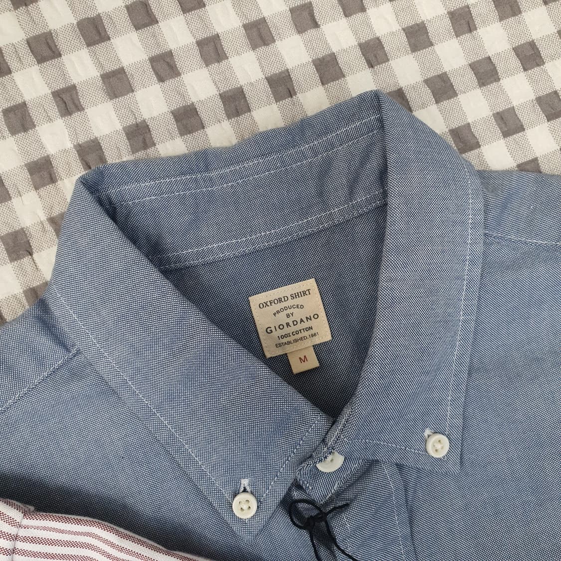 지오다노 긴소매 셔츠 남자95 (2벌가격) 상품이미지3