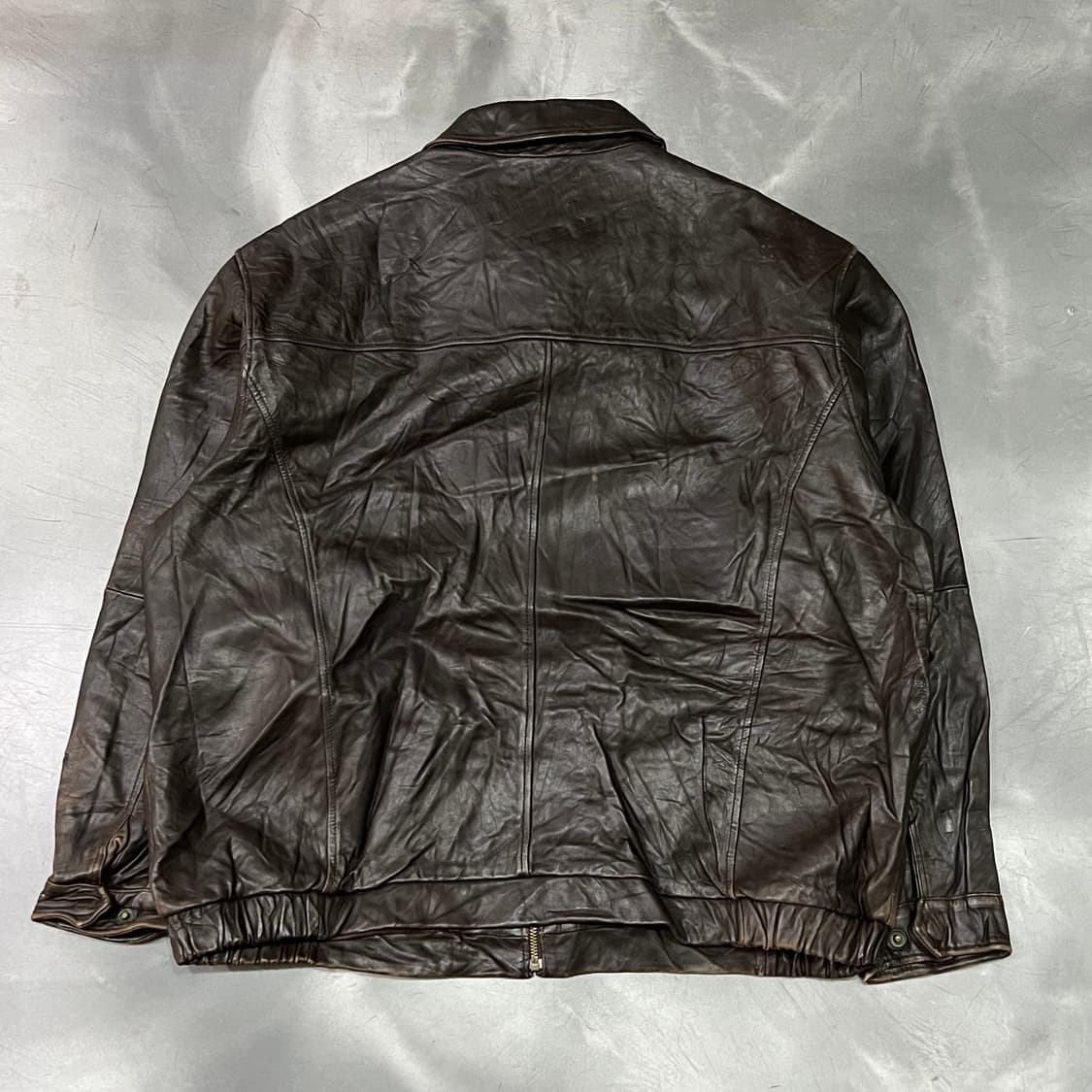 조스에이뱅크 레더 카라 자켓 y15017 상품이미지2