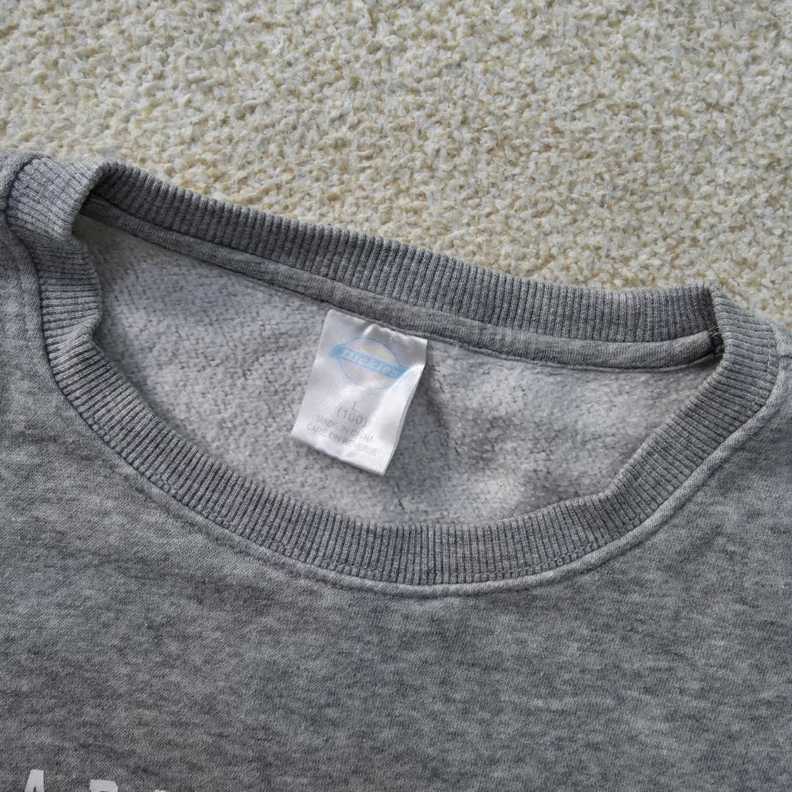 [L] 디키즈 기모 빅로고 라운드 맨투맨 1222J 상품이미지3