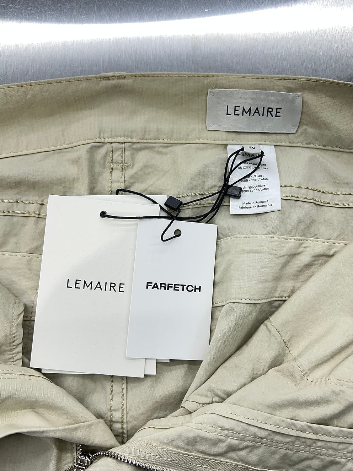 르메르 21ss 컨버터블 넥라인 오버사이즈 셋업 상품이미지9