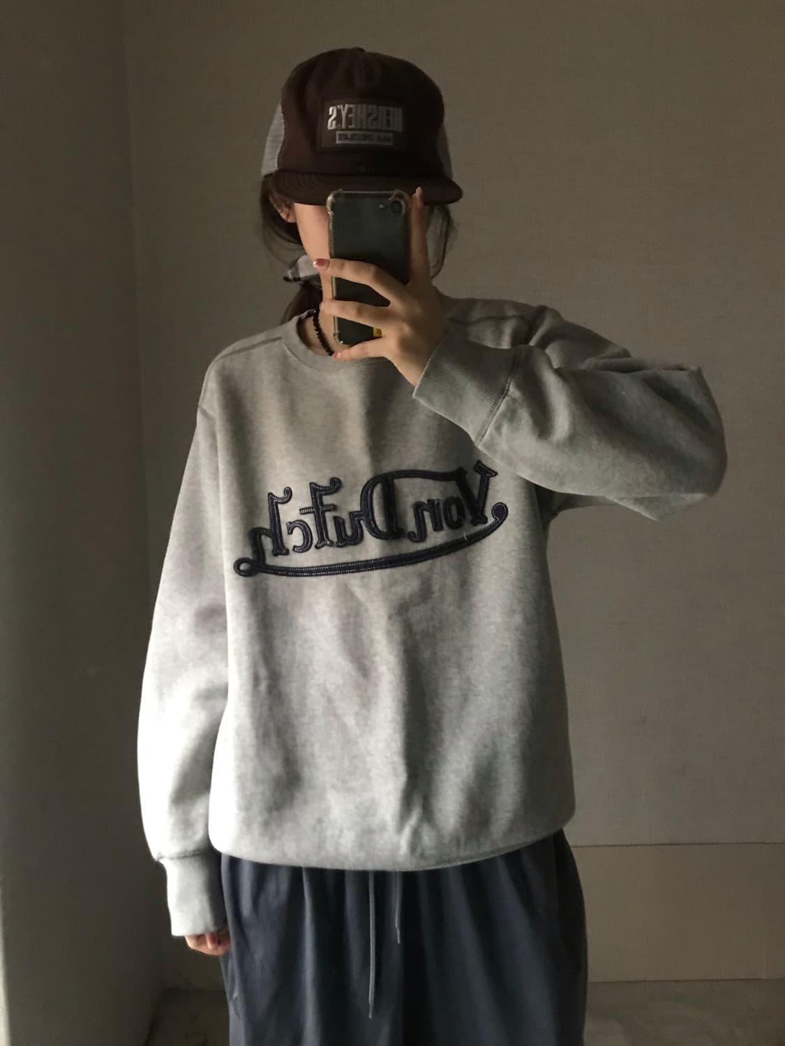 본더치 00s 데님로고 맨투맨 상품이미지5