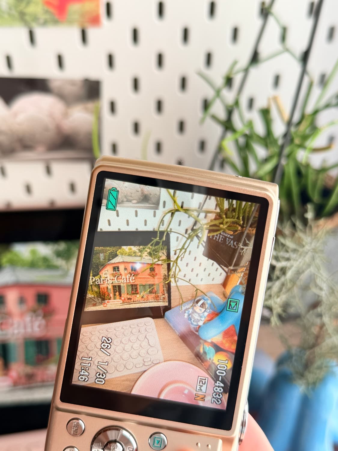 ✨태연 픽 최상급 풀박셋✨카시오 엑슬림 EX-Z400 골드 빈티지디카 상품이미지9