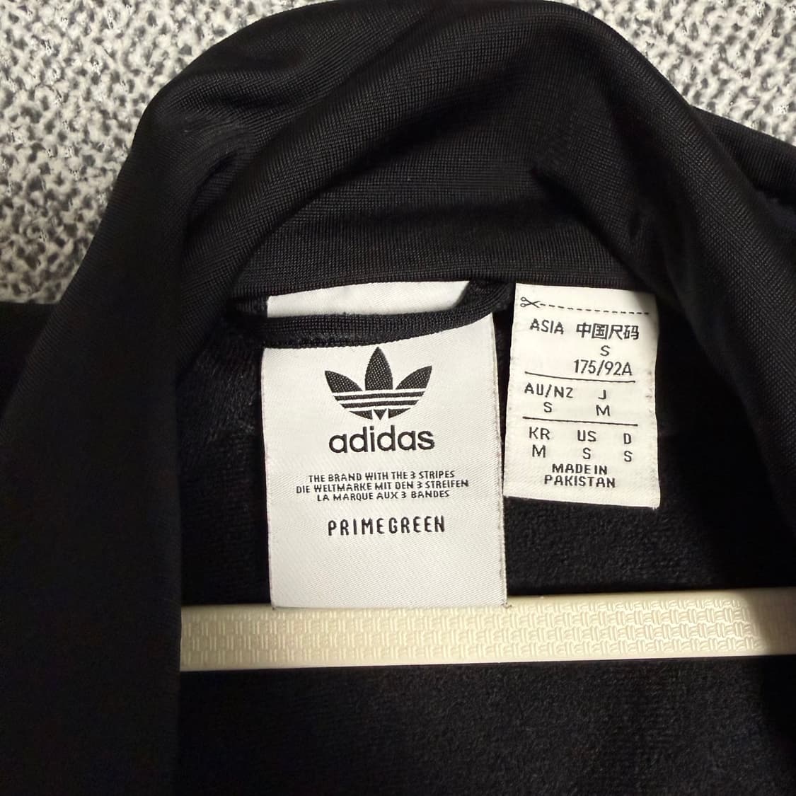 아디다스 파이어버드 져지 블랙 M 트랙탑 상품이미지3