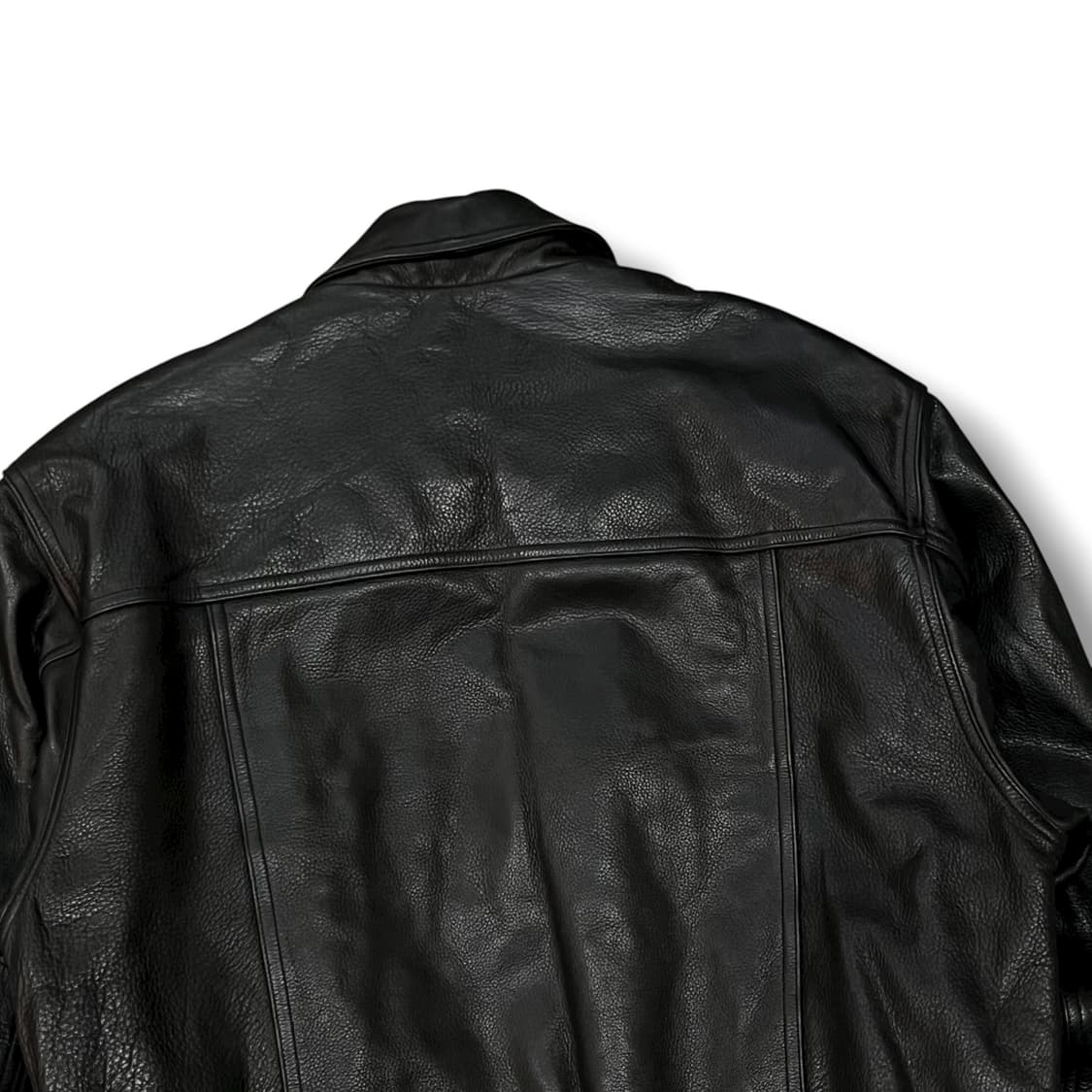  빈티지 리얼레더 자켓 y14112 상품이미지5