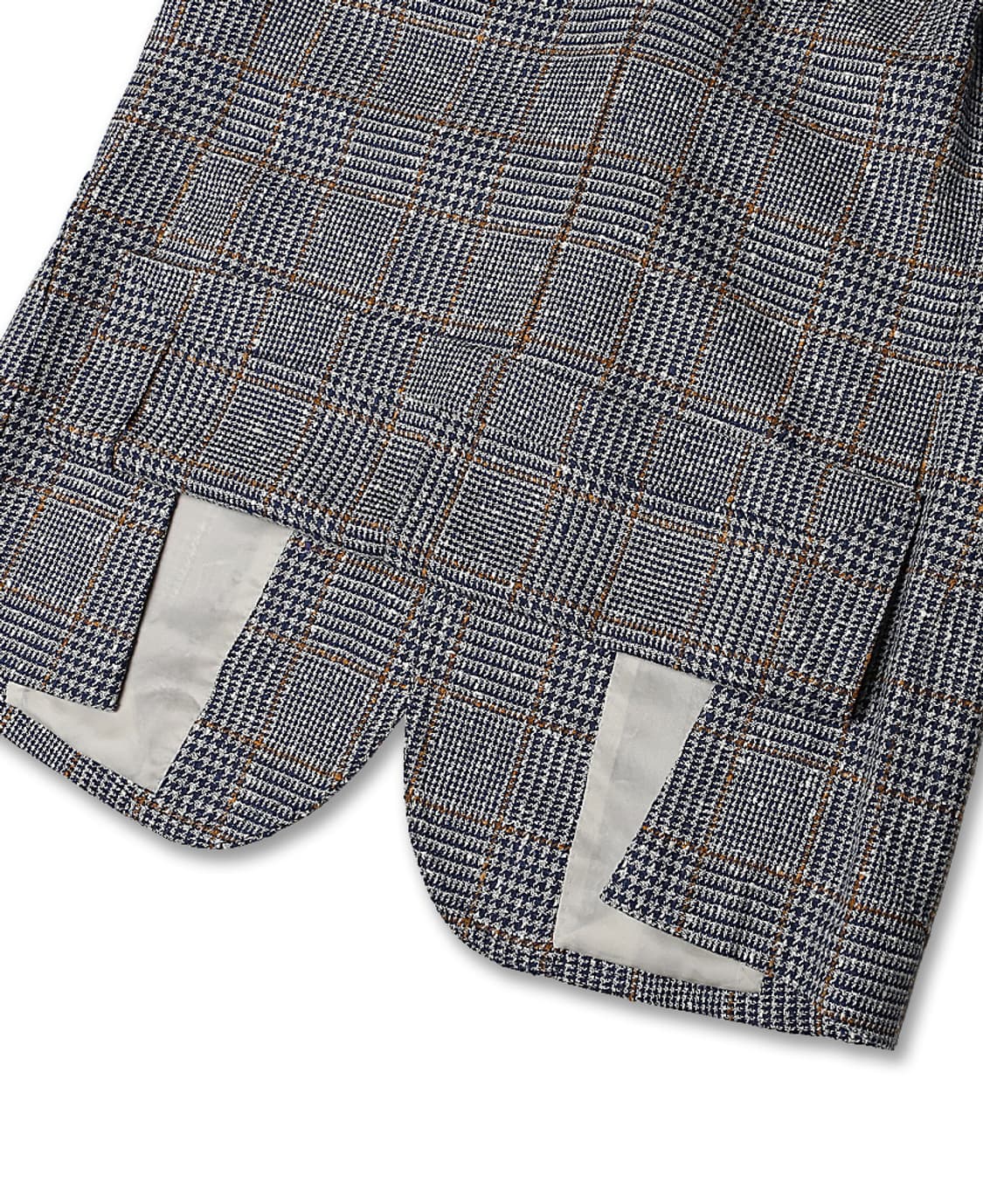 링자켓 [Ring Jacket] 로로피아나 트위드 체크 자켓 블랙 라벨 상품이미지5