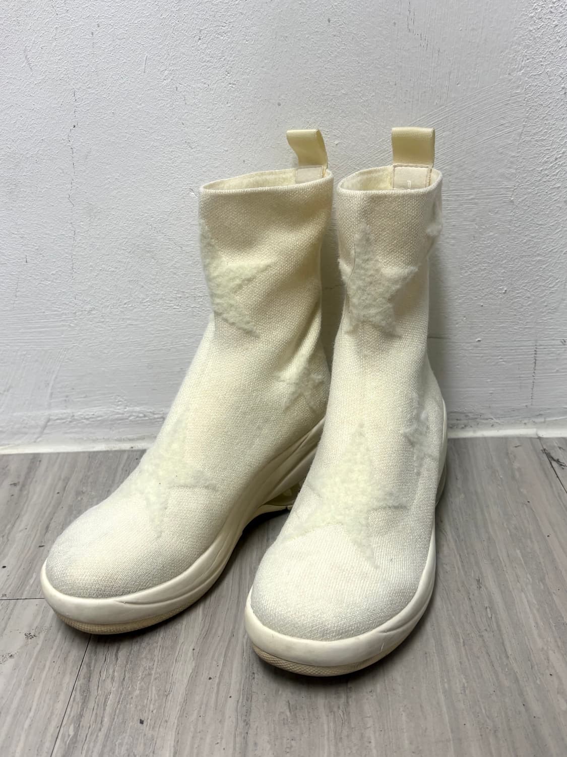 [00‘s Kitsch] Ivory Star Shoes 상품이미지1