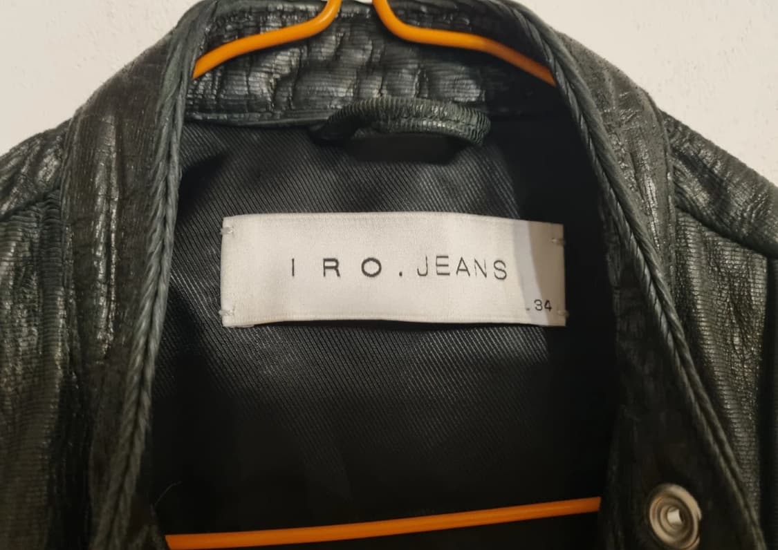IRO 리얼  양가죽 베스트 블랙 34 상품이미지5
