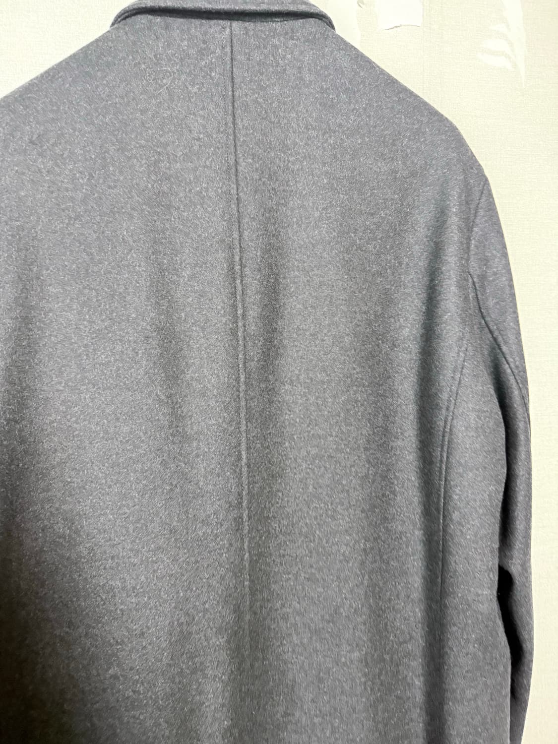 [ 새제품 컨디션 ] 유스 체스터 필드 코트 차콜 그레이 L사이즈 상품이미지8