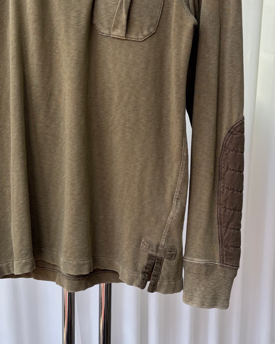 [M]폴로 랄프로렌 밀리터리 엘보 숄더 헨리넥 셔츠 상품이미지6