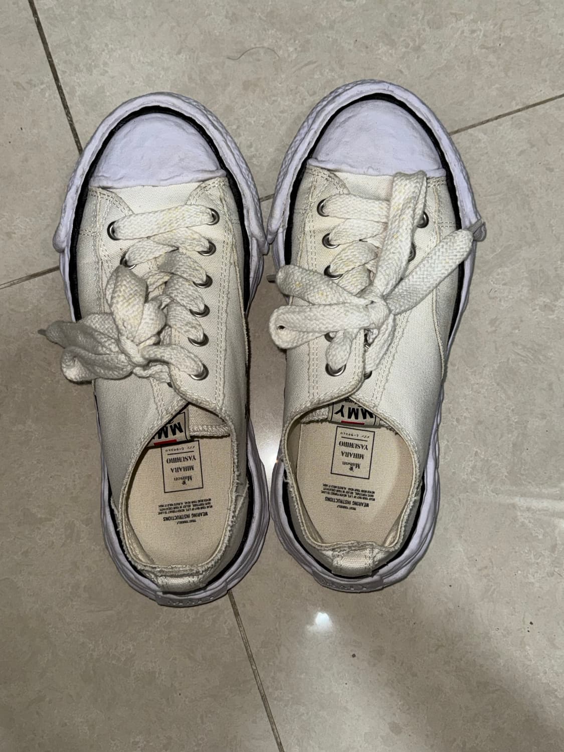 미하라 야스히로 피터슨 44 화이트 상품이미지3