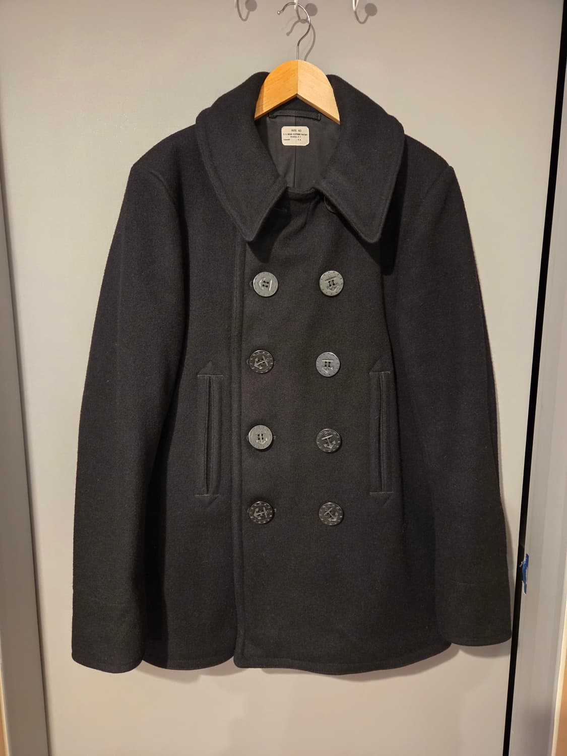 리얼맥코이 u.s 네이비 피코트 새상품급 판매합니다 상품이미지2