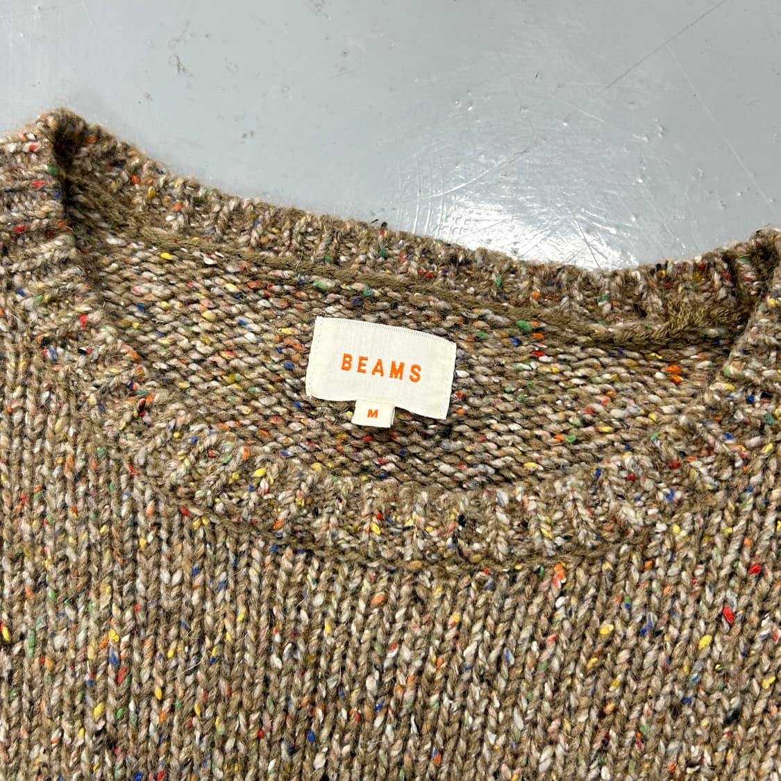 빔즈 오트밀 울 크루넥 상품이미지6