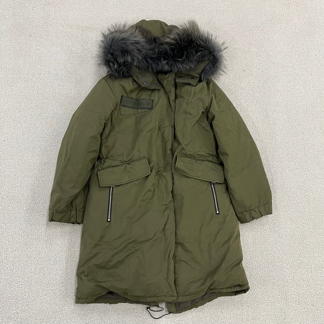 82 한섬 시스템 구스다운 패딩 0213M 상품이미지1