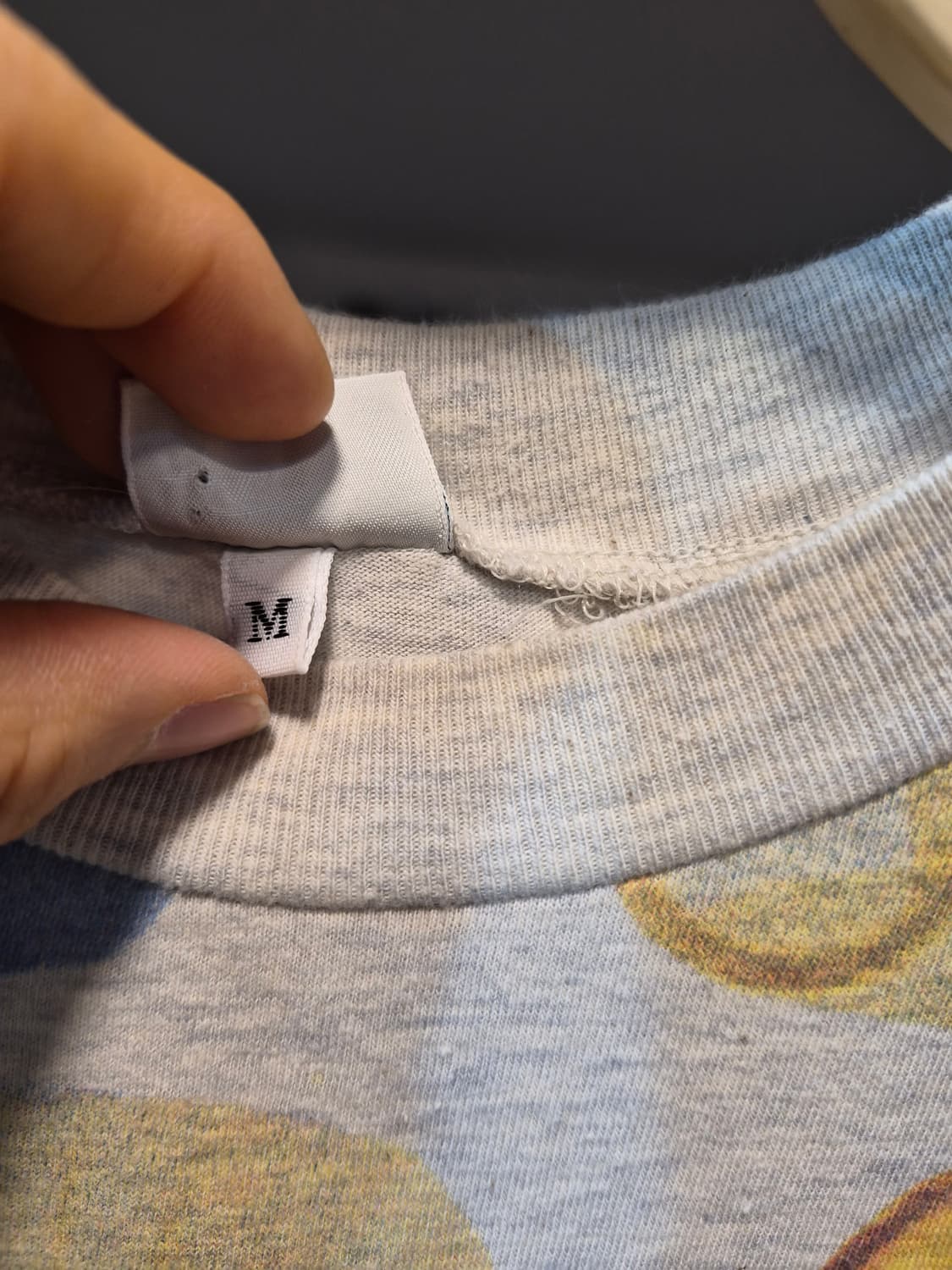 90's베네통 콘돔아트T셔츠 상품이미지6