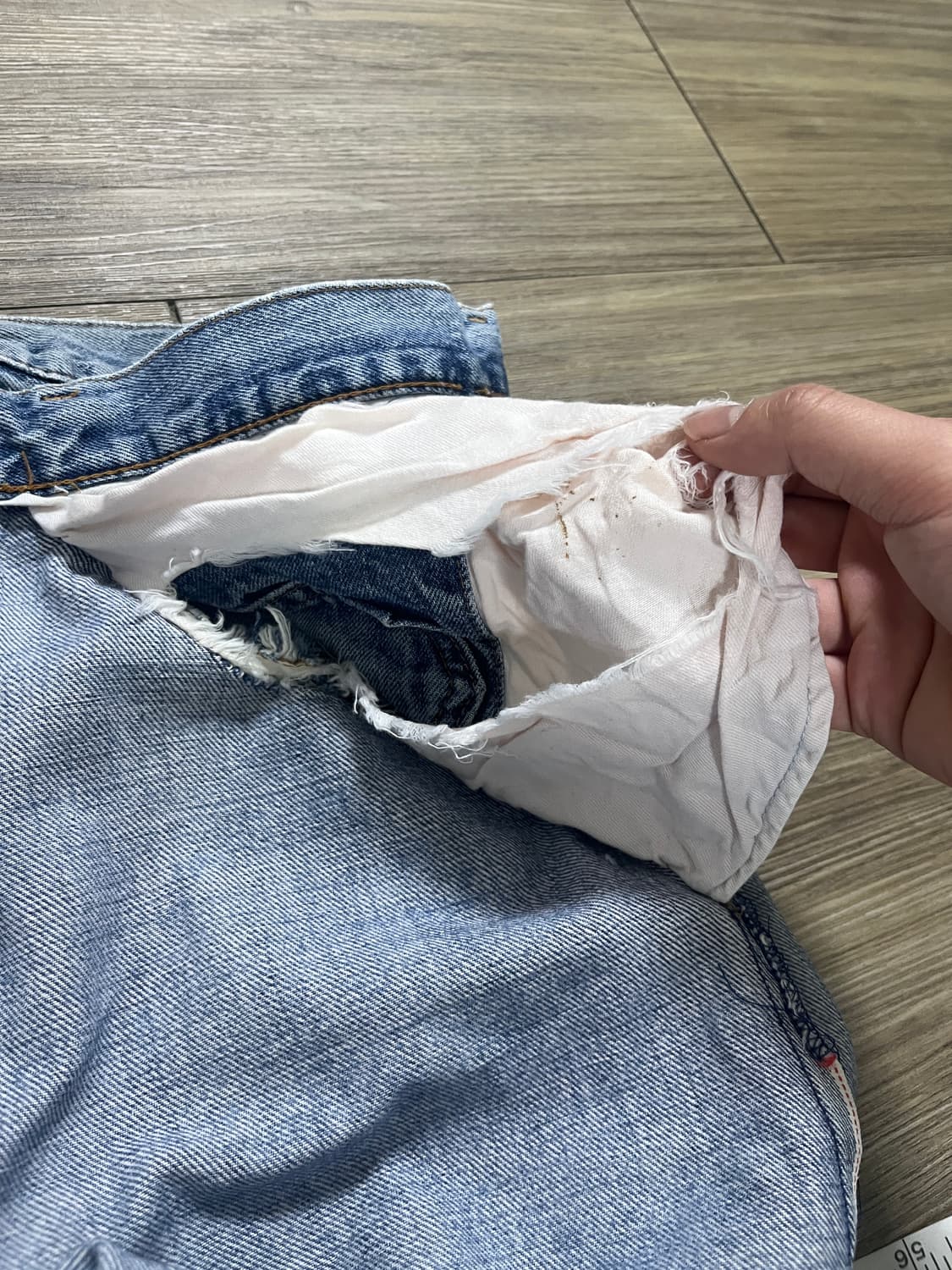 90s jp 리바이스 lvc 551zxx 데님팬츠 상품이미지7